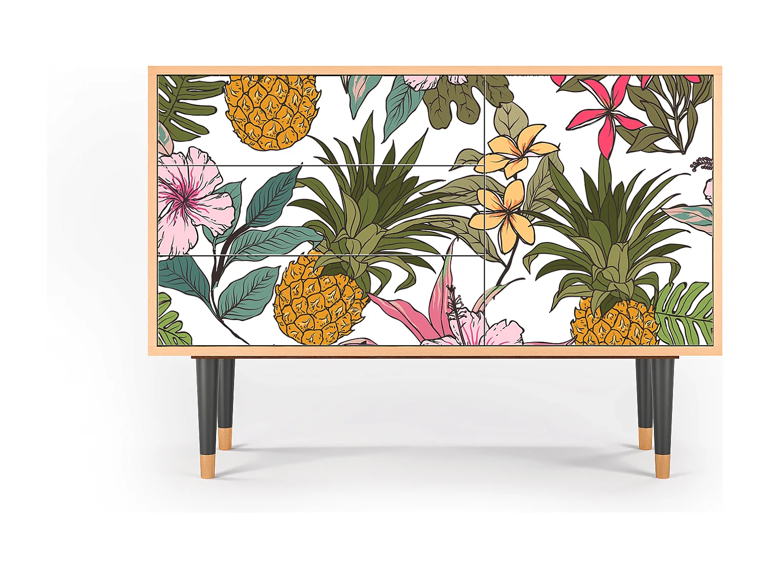 Aparador - 115х84х41 cm - S3 - Estival Fruit, Nogal