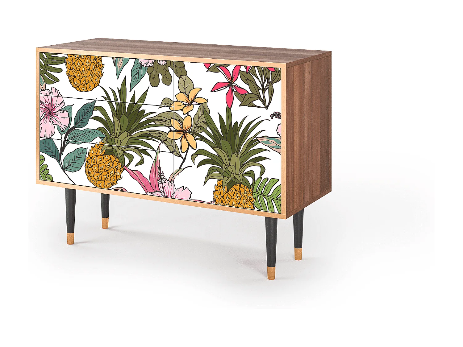 Dressoir - 115х84х41 cm - S3 - Estival Fruit, Walnoot