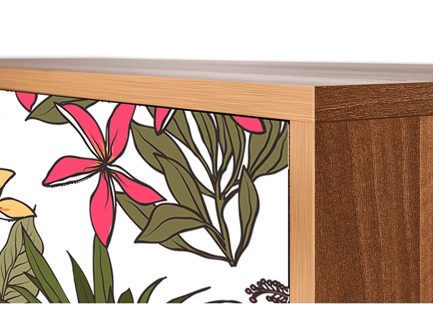 Dressoir - 115х84х41 cm - S3 - Estival Fruit, Walnoot