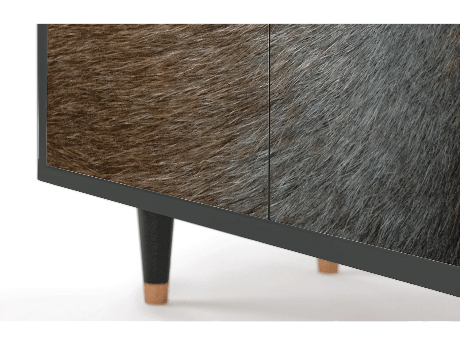 Sideboard - 94x96x48 cm - BS3 - Peanut Hair, Anthrazit