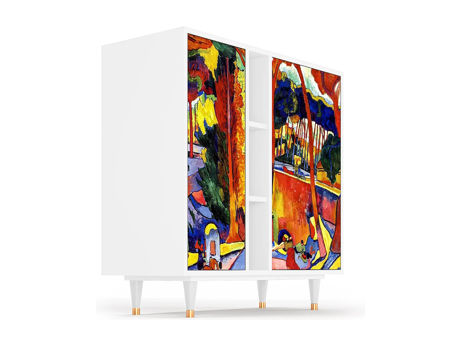 Credenza - 94х96х41 cm - BS5 - The Turning Road, Bianco