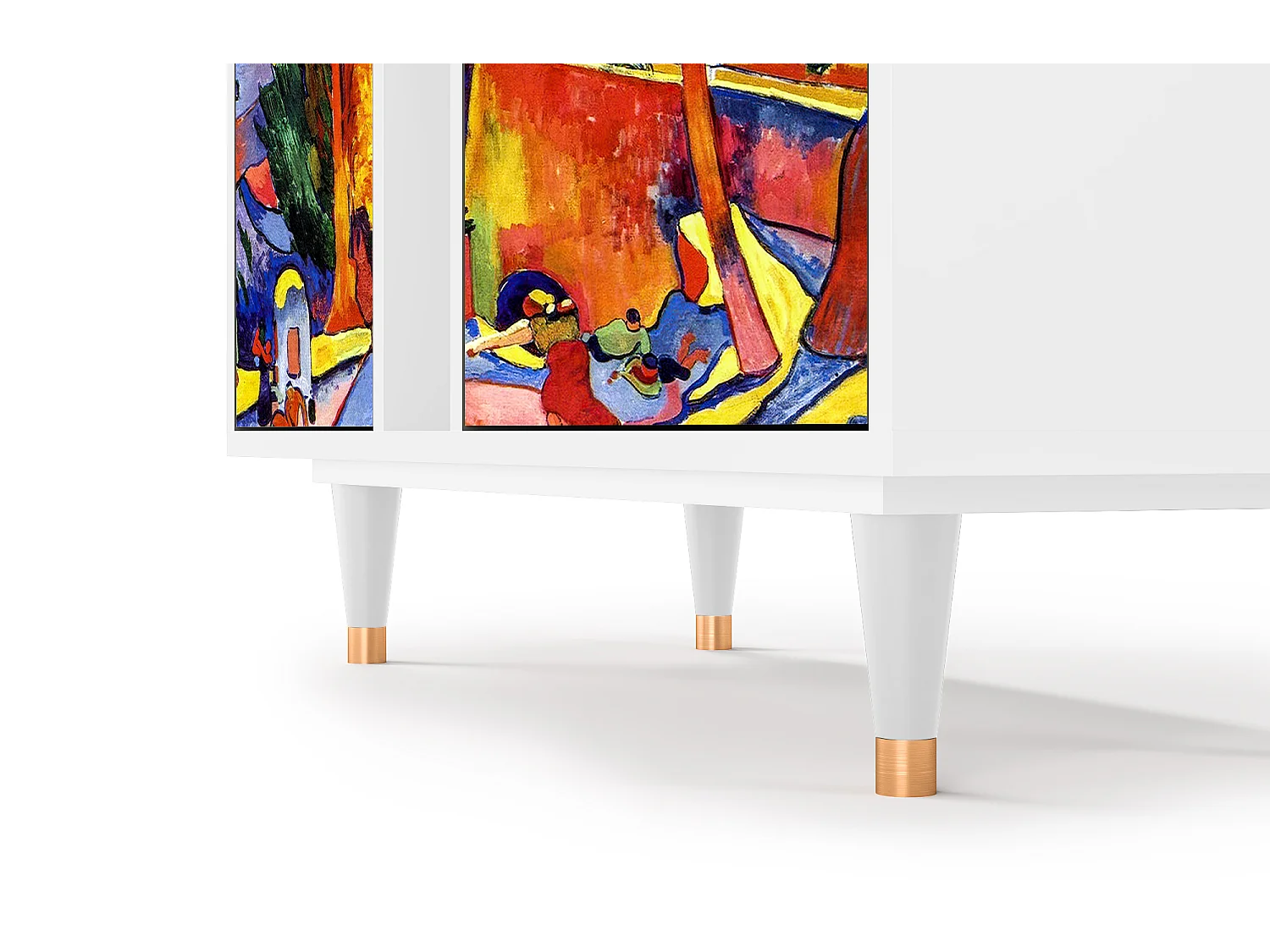 Kredens - 94х96х41 cm - BS5 - The Turning Road, Biały