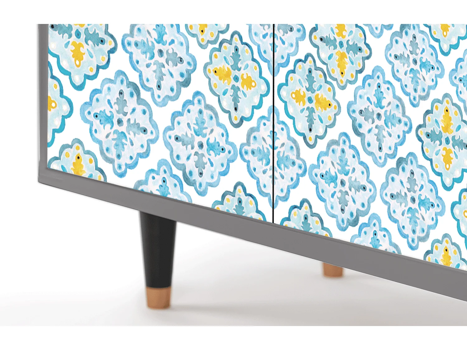 Buffet - 94x96x48 cm - BS3 - Portugese tiles, Gris