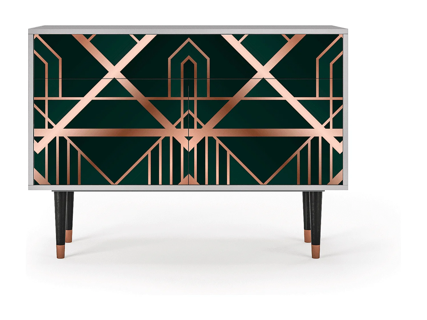 Buffet - 115x85x48 cm - BS4 - Emerald Gatsby, Gris
