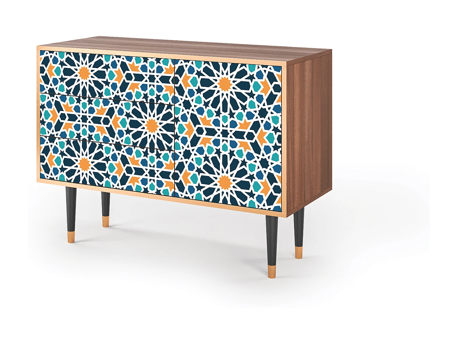 Buffet - 115х84х41 cm - S3 - Kaleidoscope, Noyer