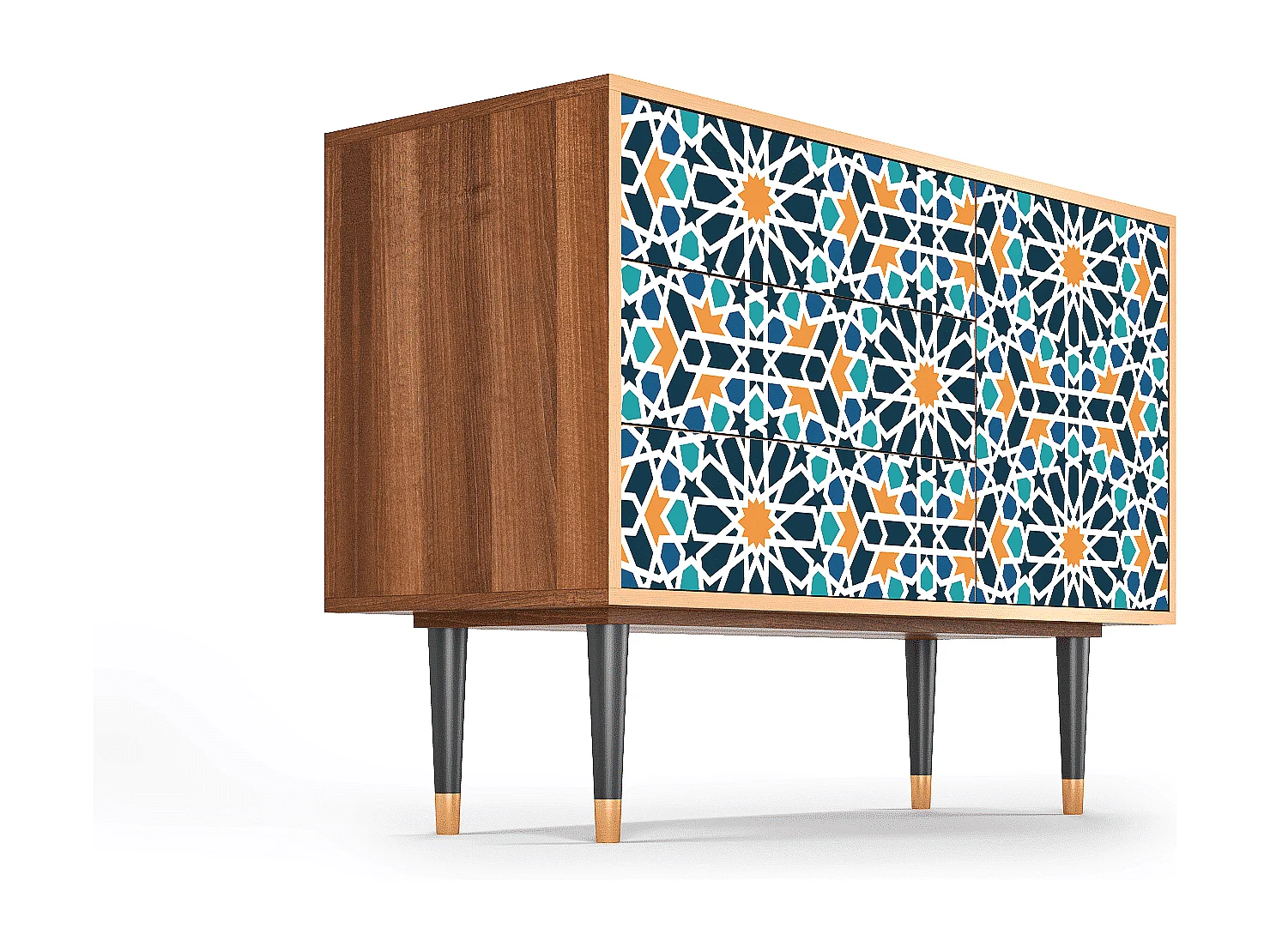 Buffet - 115х84х41 cm - S3 - Kaleidoscope, Noyer