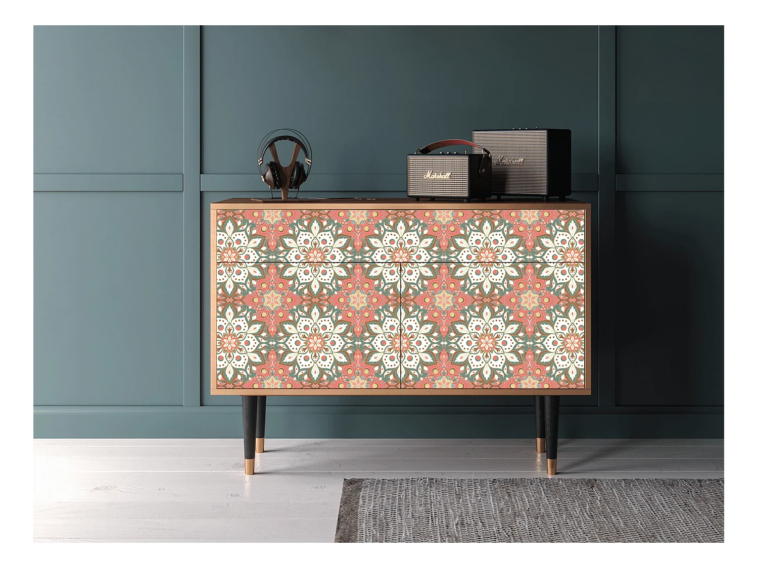 Sideboard - 115x85x48 cm - BS4 - Peach Grove, Walnuss