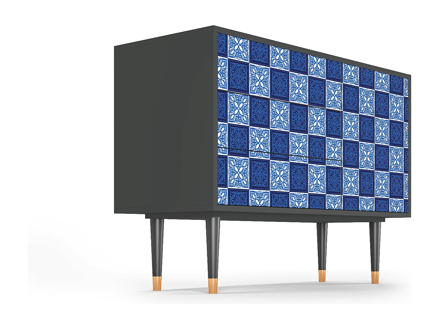 Dressoir - 115х84х41 cm - S3 - Light Path, Antraciet