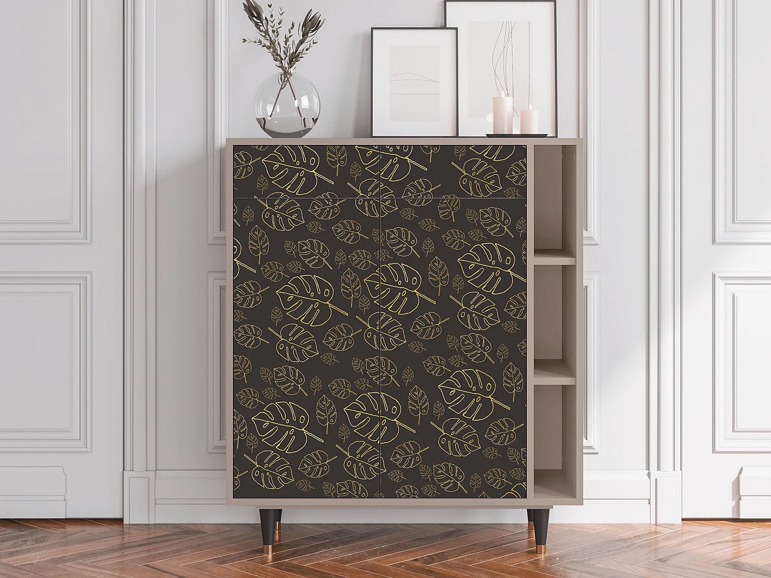 Aparador - 96х110х41 cm - BS6 - Fall Of The Leaves, Latte