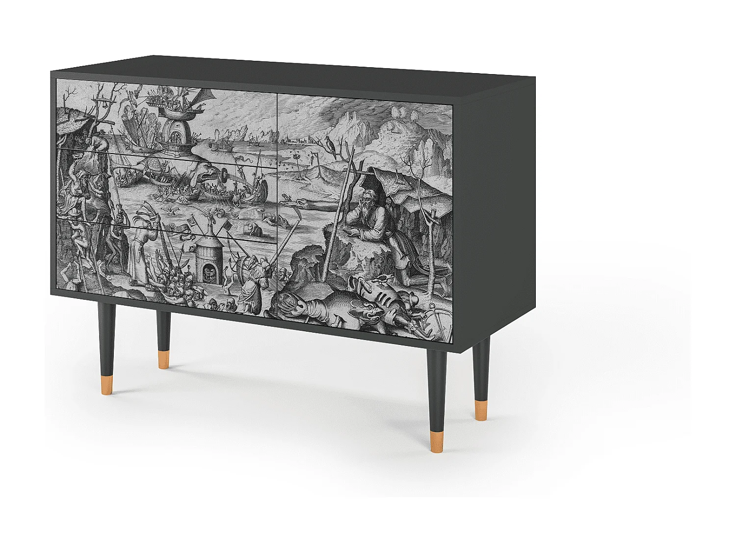 Credenza - 115х84х41 cm - S3 - The Temptation, Antracite
