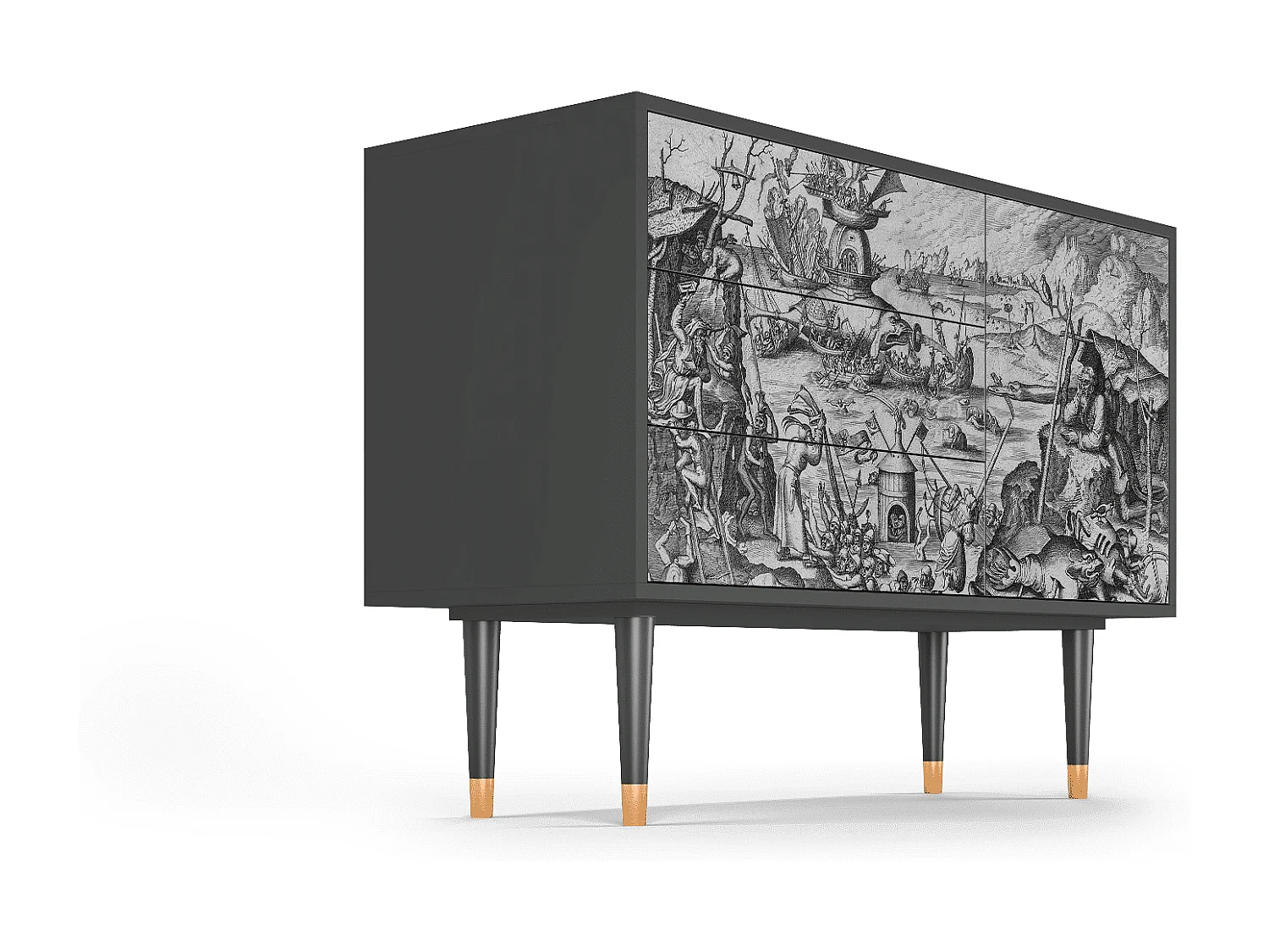 Credenza - 115х84х41 cm - S3 - The Temptation, Antracite