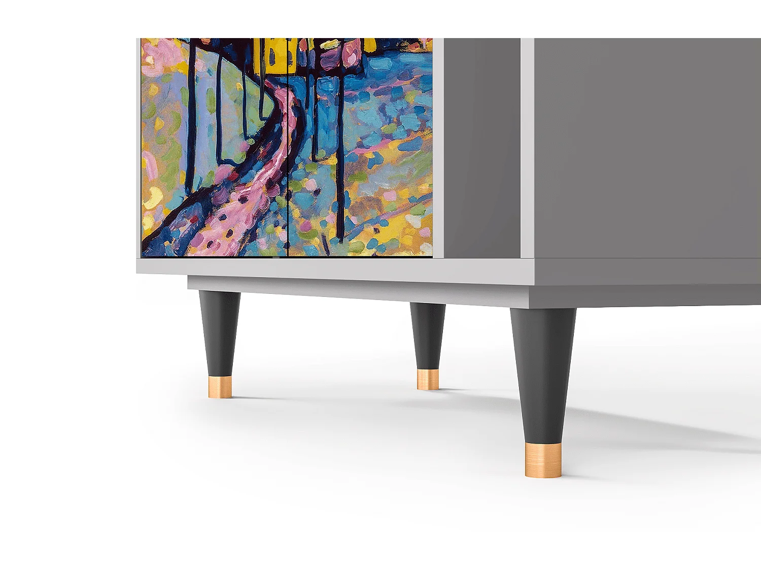 Buffet - 96х110х41 cm - BS6 - Winter Landscape, Gris