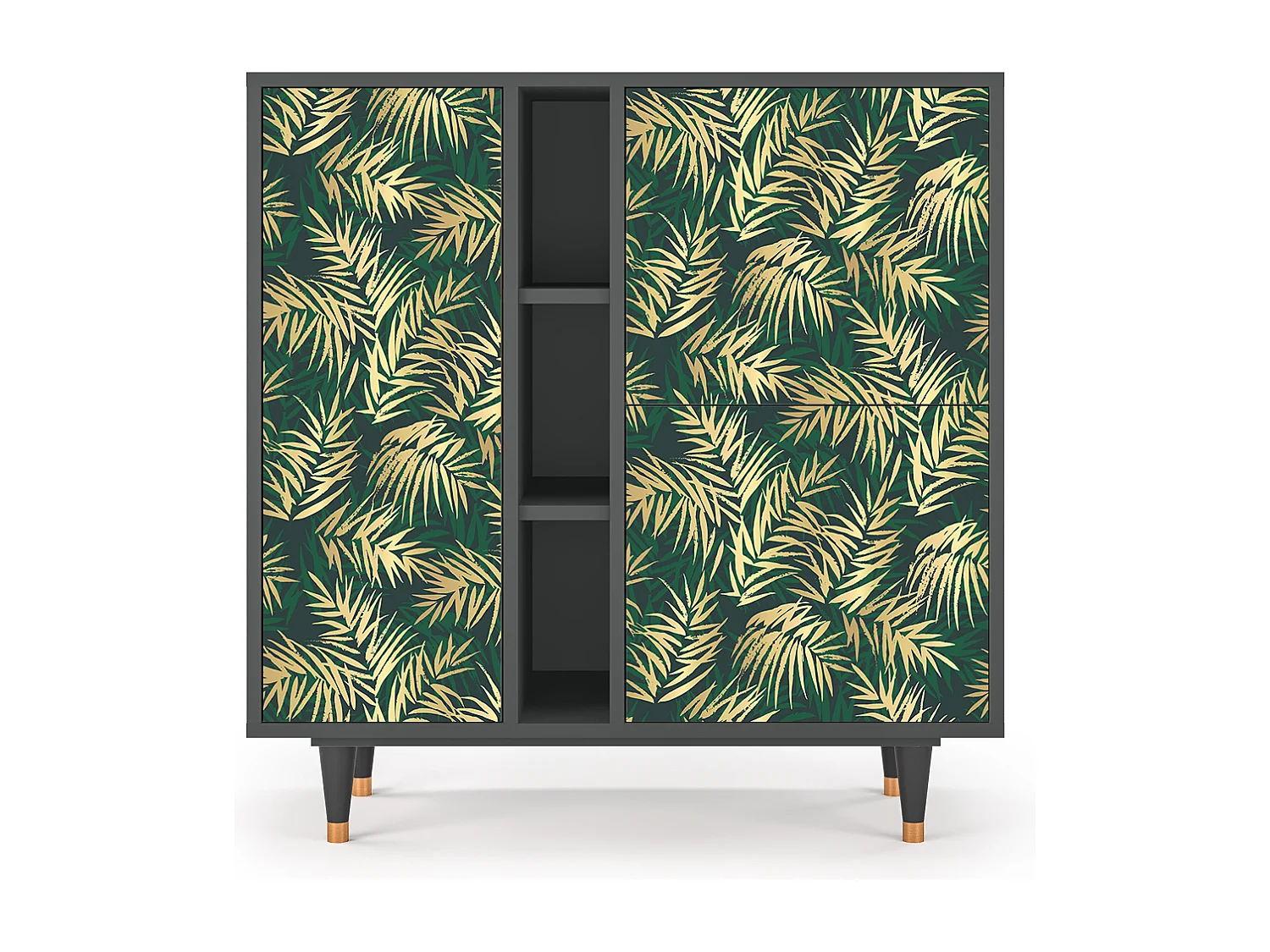 Buffet - 94х96х41 cm - BS5 - Sunny Palm Tree, Anthracite