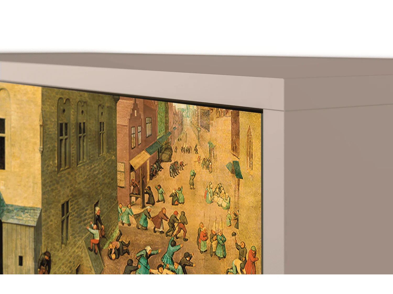 Aparador - 115х84х41 cm - S3 - Children Games, Latte