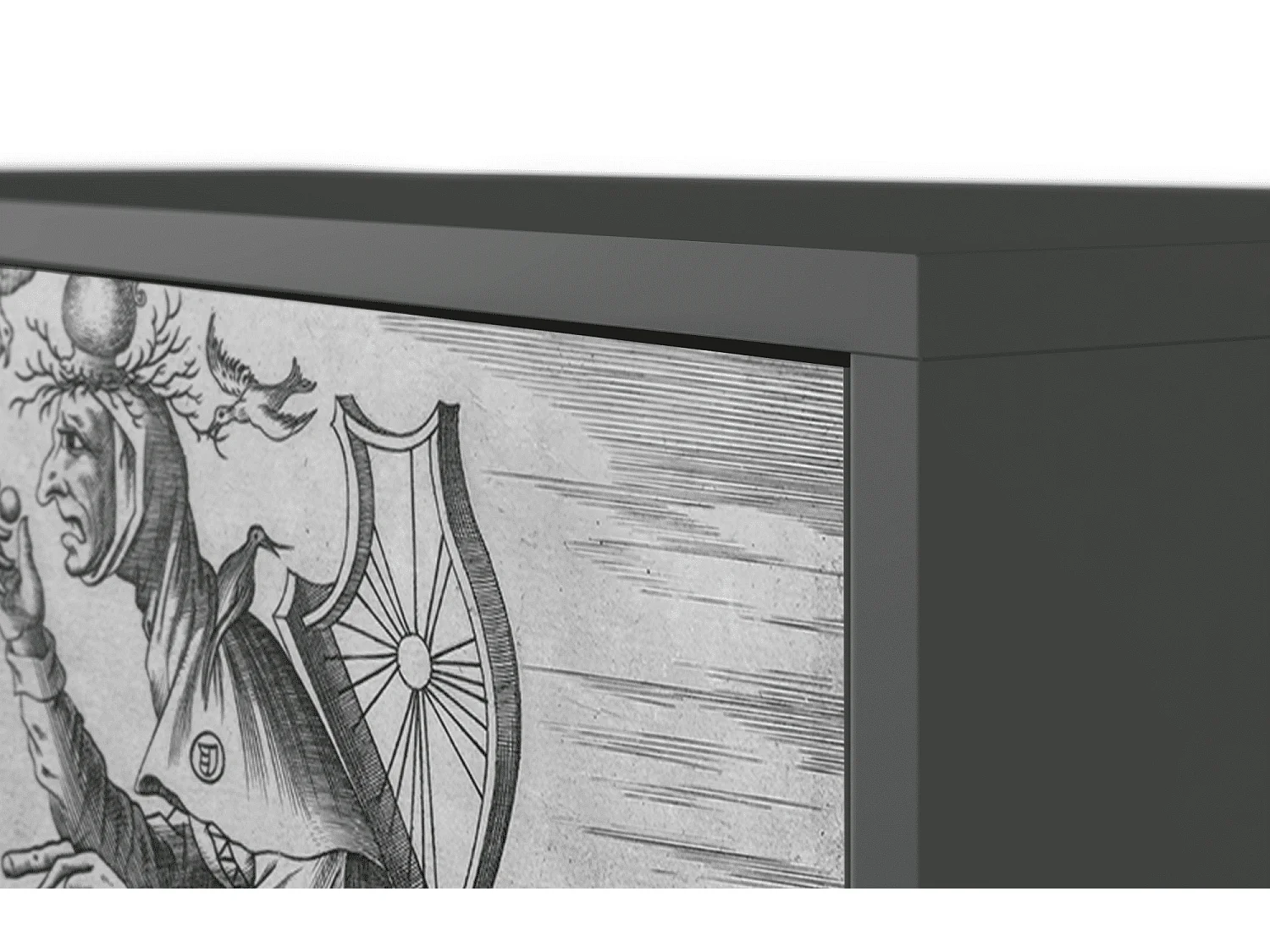 Credenza - 115х84х41 cm - S3 - Blau Schuyte, Antracite