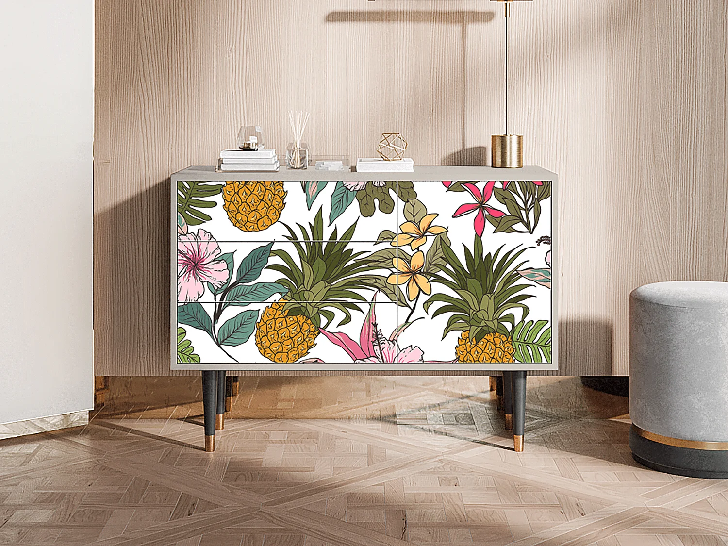 Dressoir - 115х84х41 cm - S3 - Estival Fruit, Zand