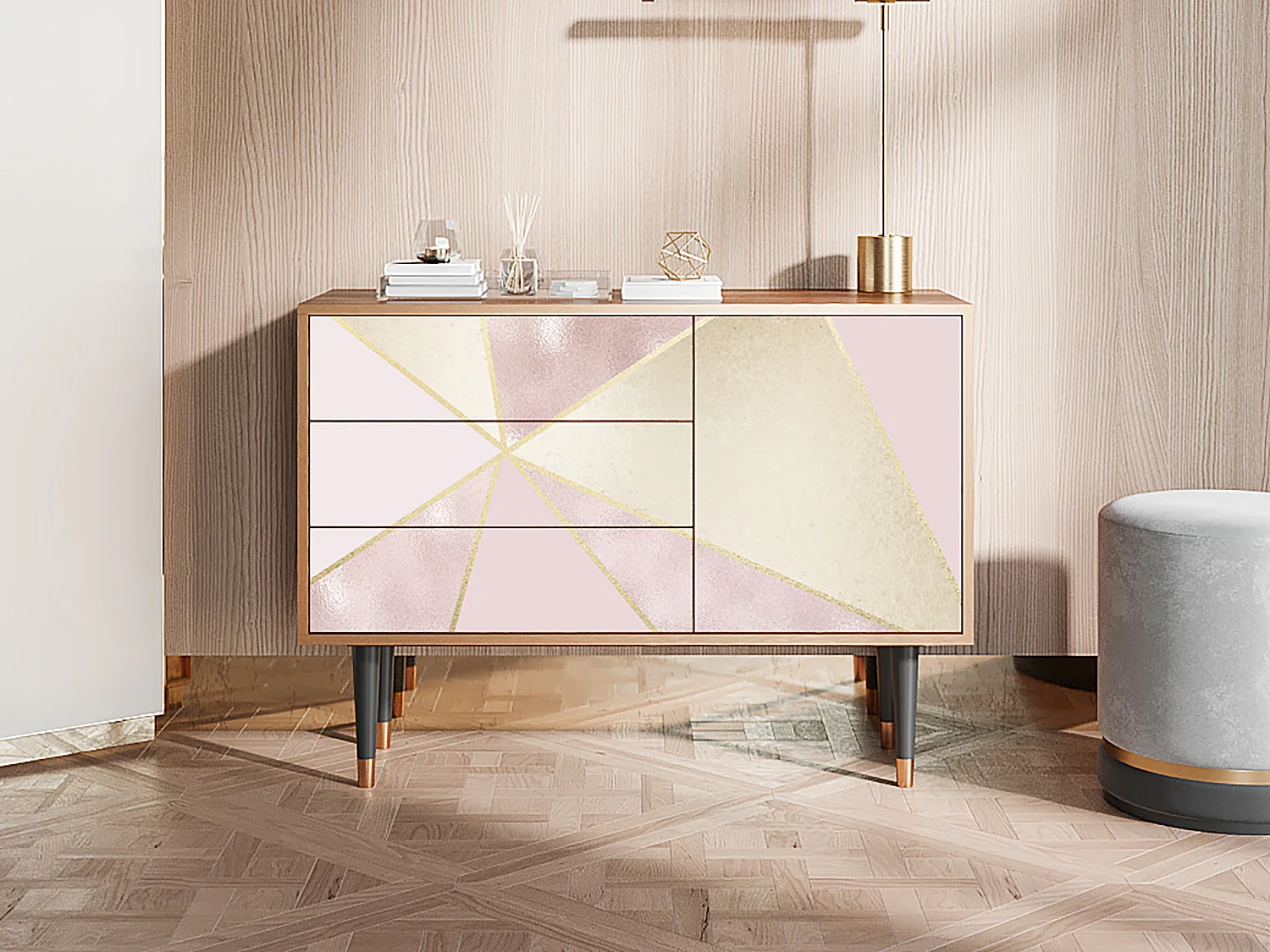 Credenza - 115х84х41 cm - S3 - Cosmopolitan Diva, Noce