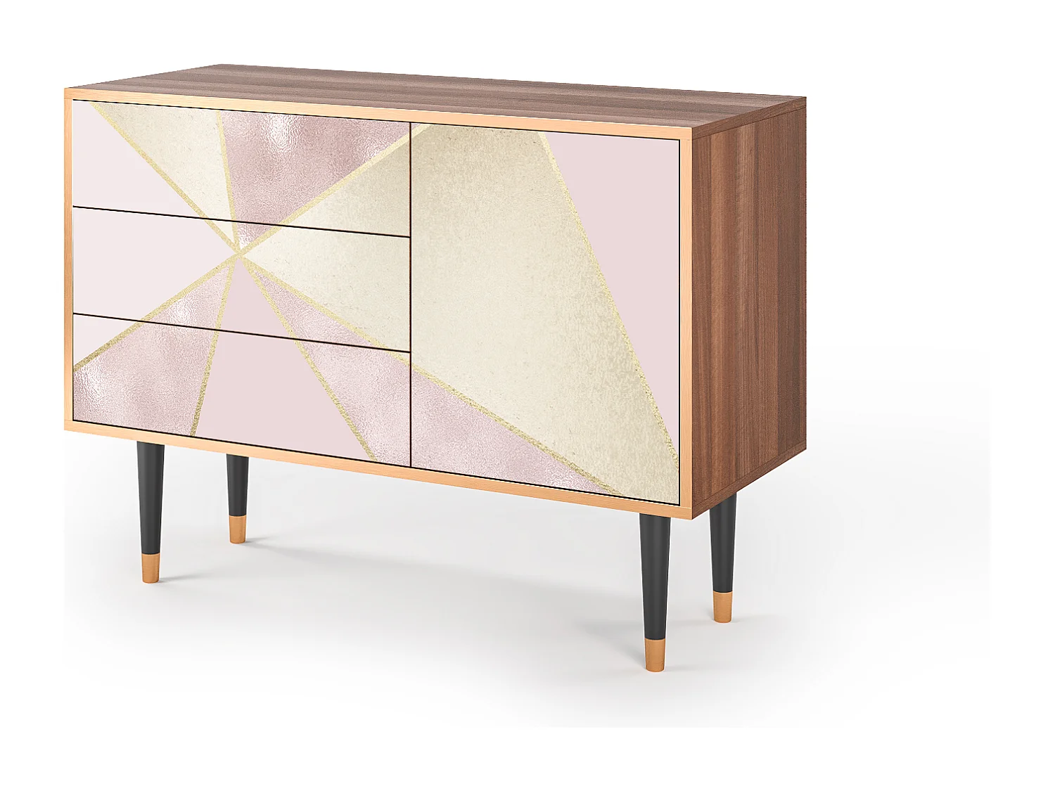 Credenza - 115х84х41 cm - S3 - Cosmopolitan Diva, Noce