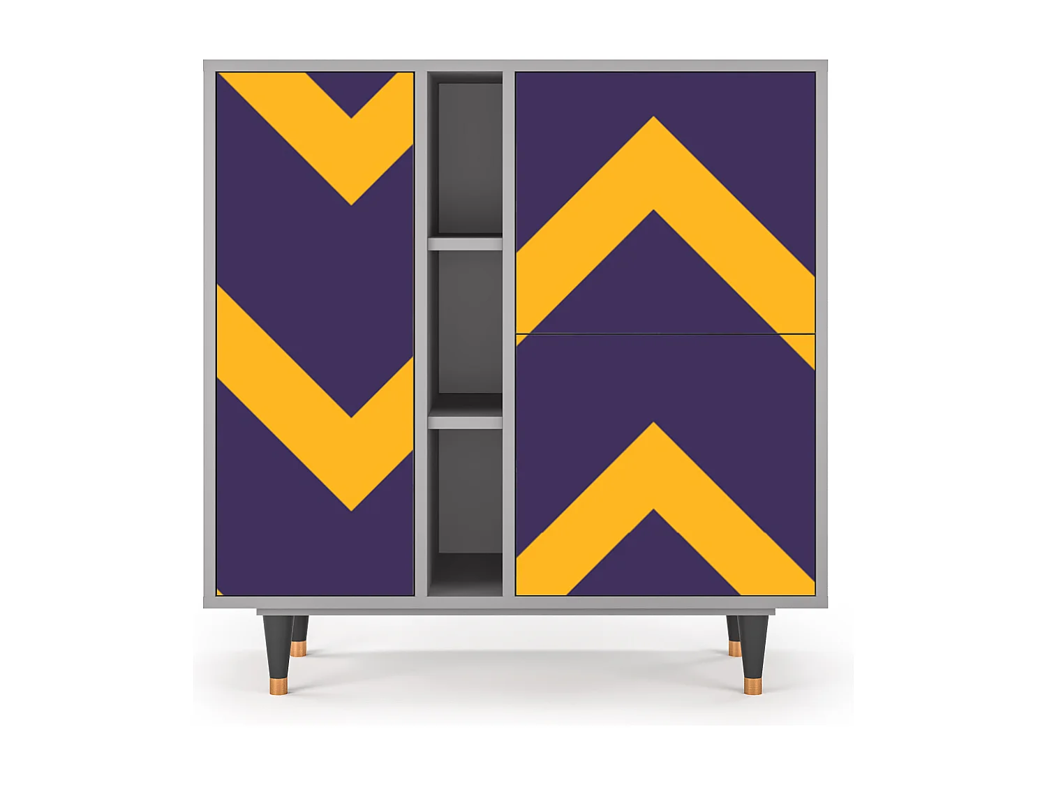 Credenza - 94х96х41 cm - BS5 - The Brightest Way, Grigio