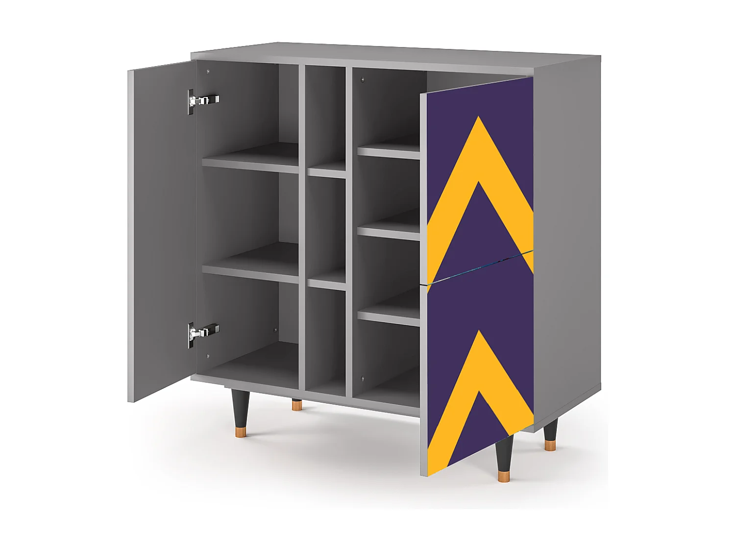 Credenza - 94х96х41 cm - BS5 - The Brightest Way, Grigio