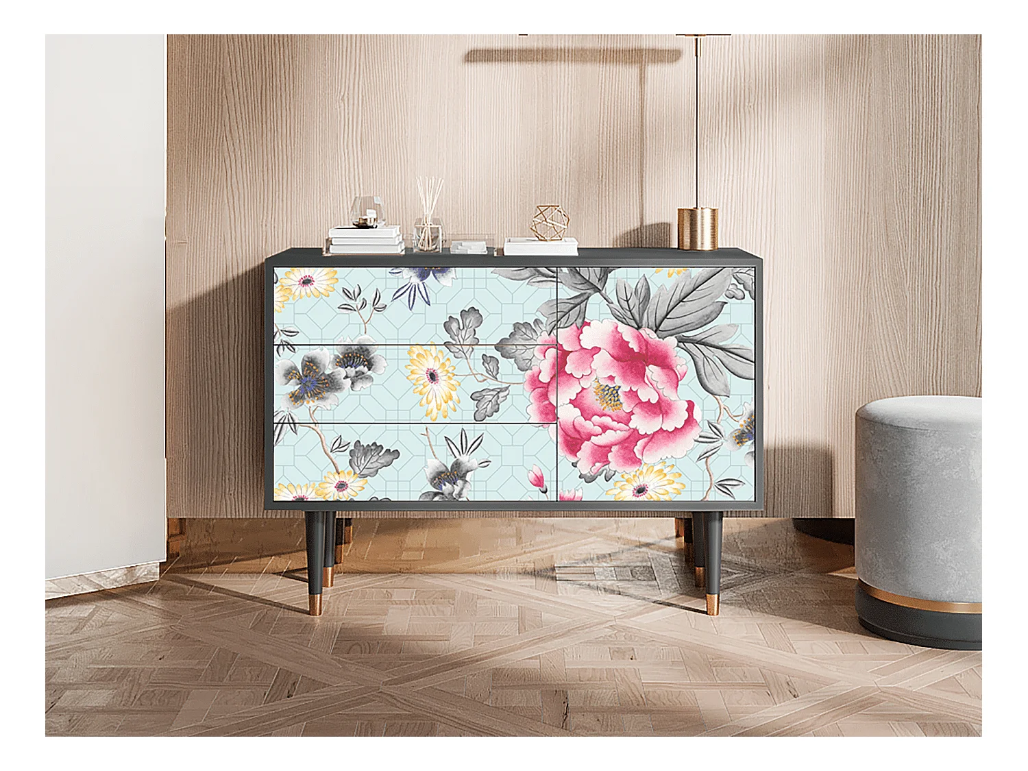 Buffet - 115х84х41 cm - S3 - Sky Garden, Anthracite