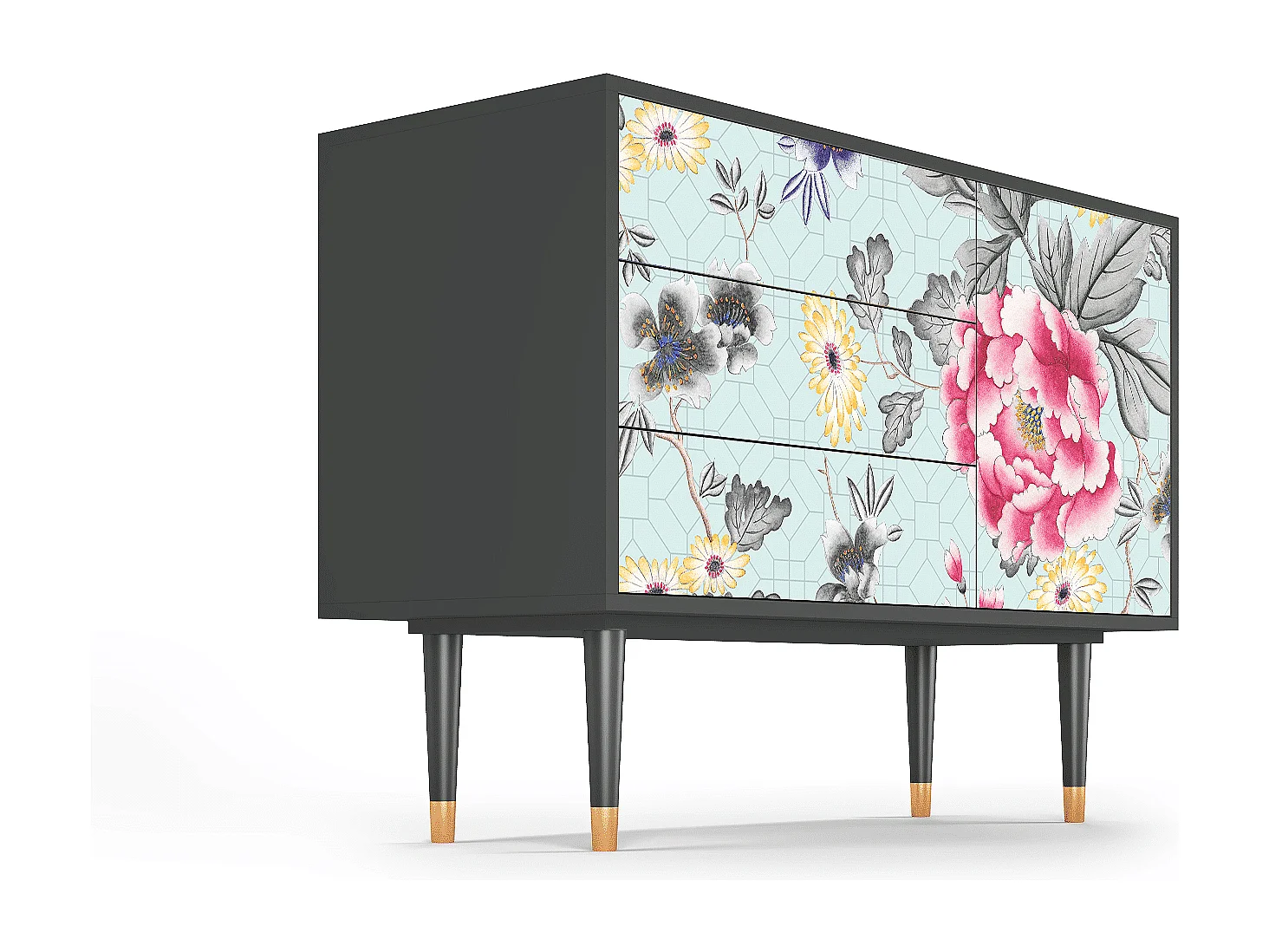 Buffet - 115х84х41 cm - S3 - Sky Garden, Anthracite