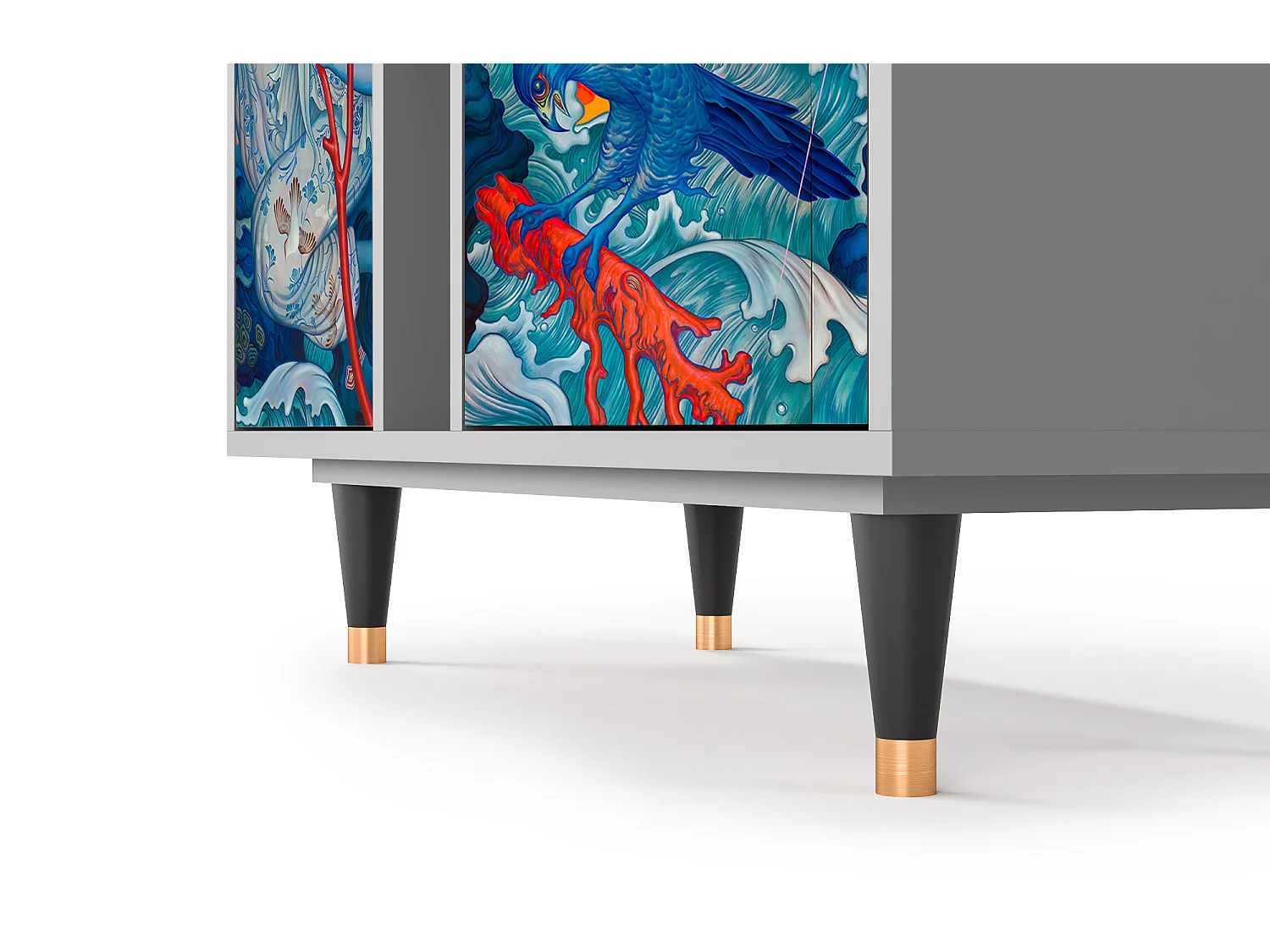 Buffet - 94х96х41 cm - BS5 - The Girl - James Jean, Gris