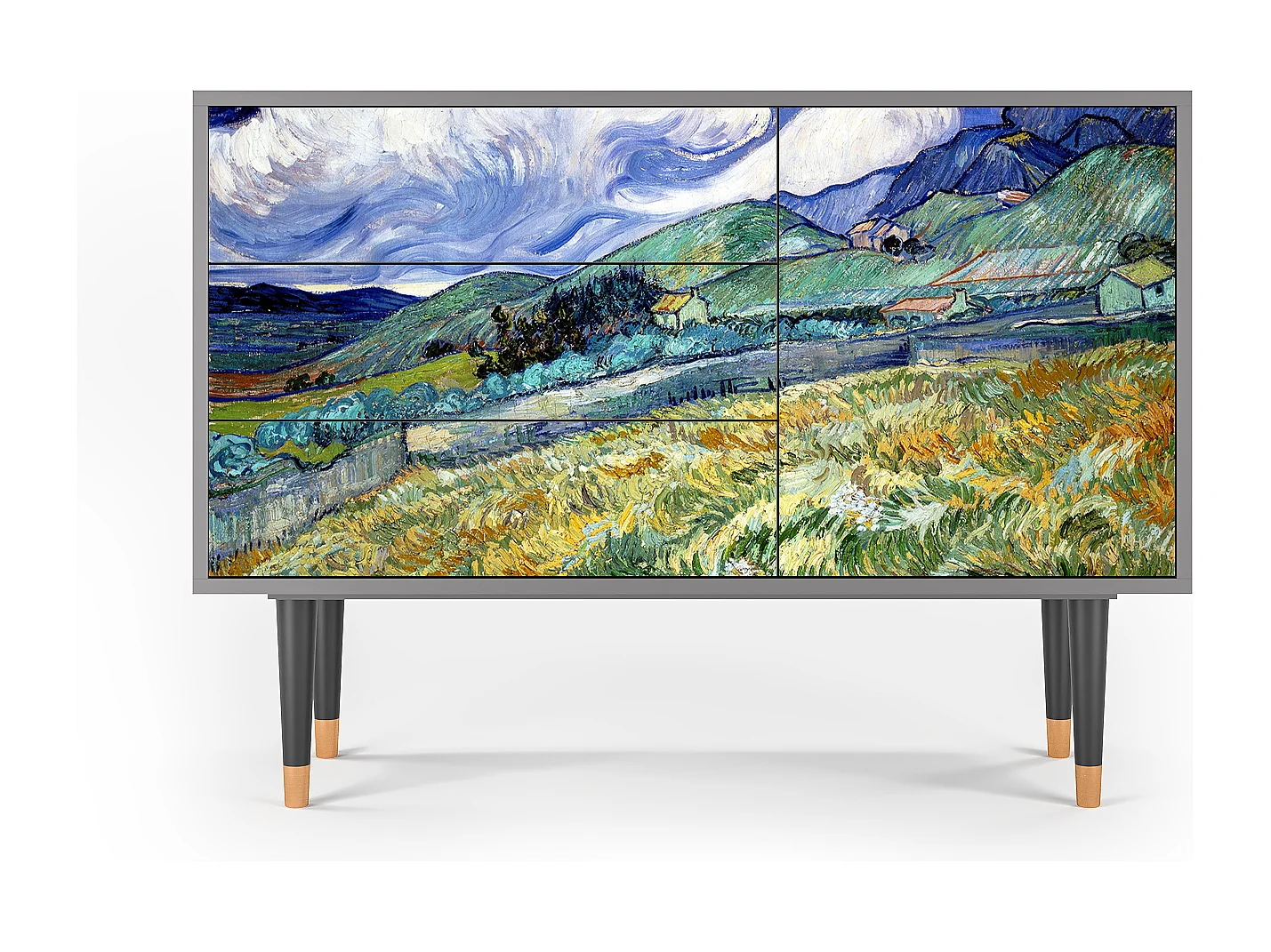 Credenza - 115х84х41 cm - S3 - Landscape, Grigio