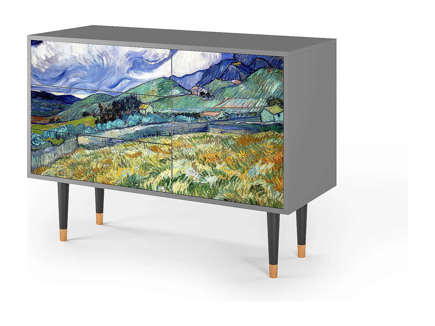 Credenza - 115х84х41 cm - S3 - Landscape, Grigio