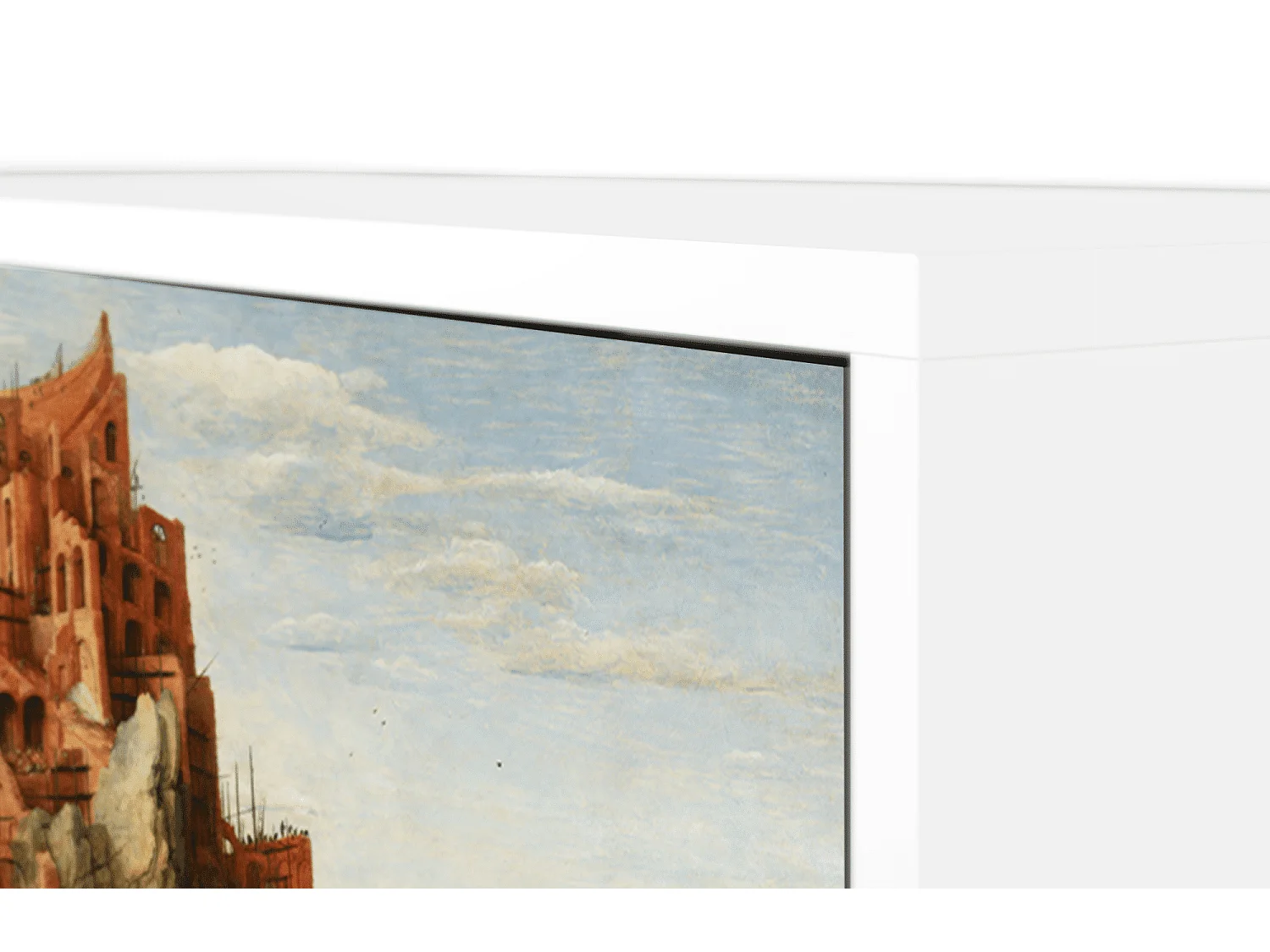 Kredens - 115х84х41 cm - S3 - Elder The Tower, Biały