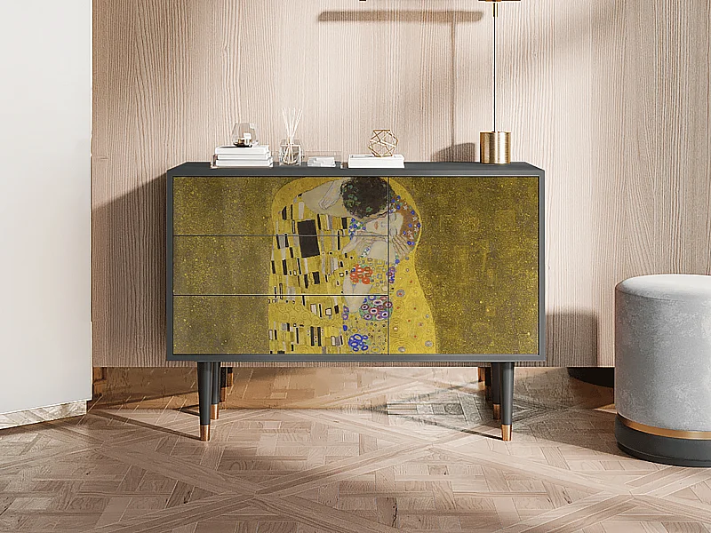 Sideboard - 115х84х41 cm - S3 - The Kiss by Klimt , Anthrazit