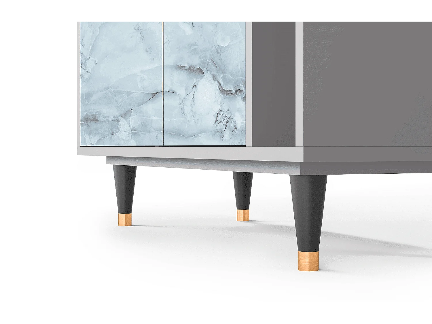 Dressoir - 96х110х41 cm - BS6 - Glacial Colour, Grijs