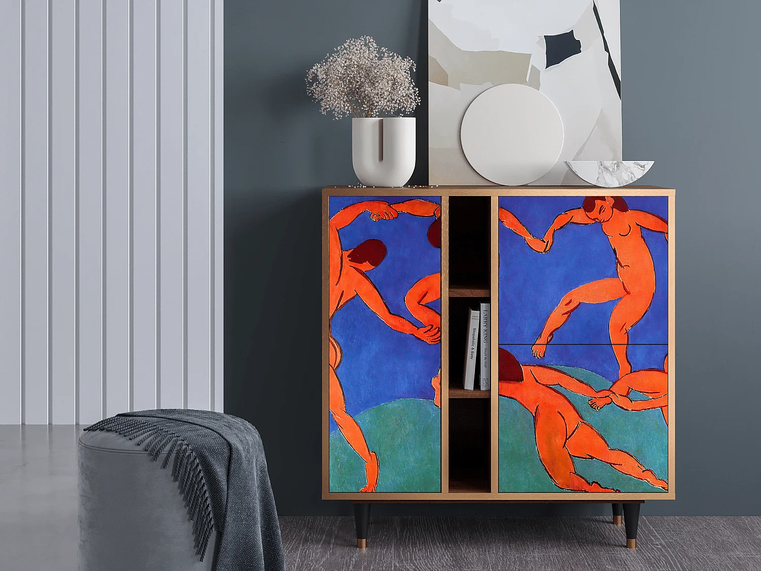 Buffet - 94х96х41 cm - BS5 - The Dance by Matisse , Noyer