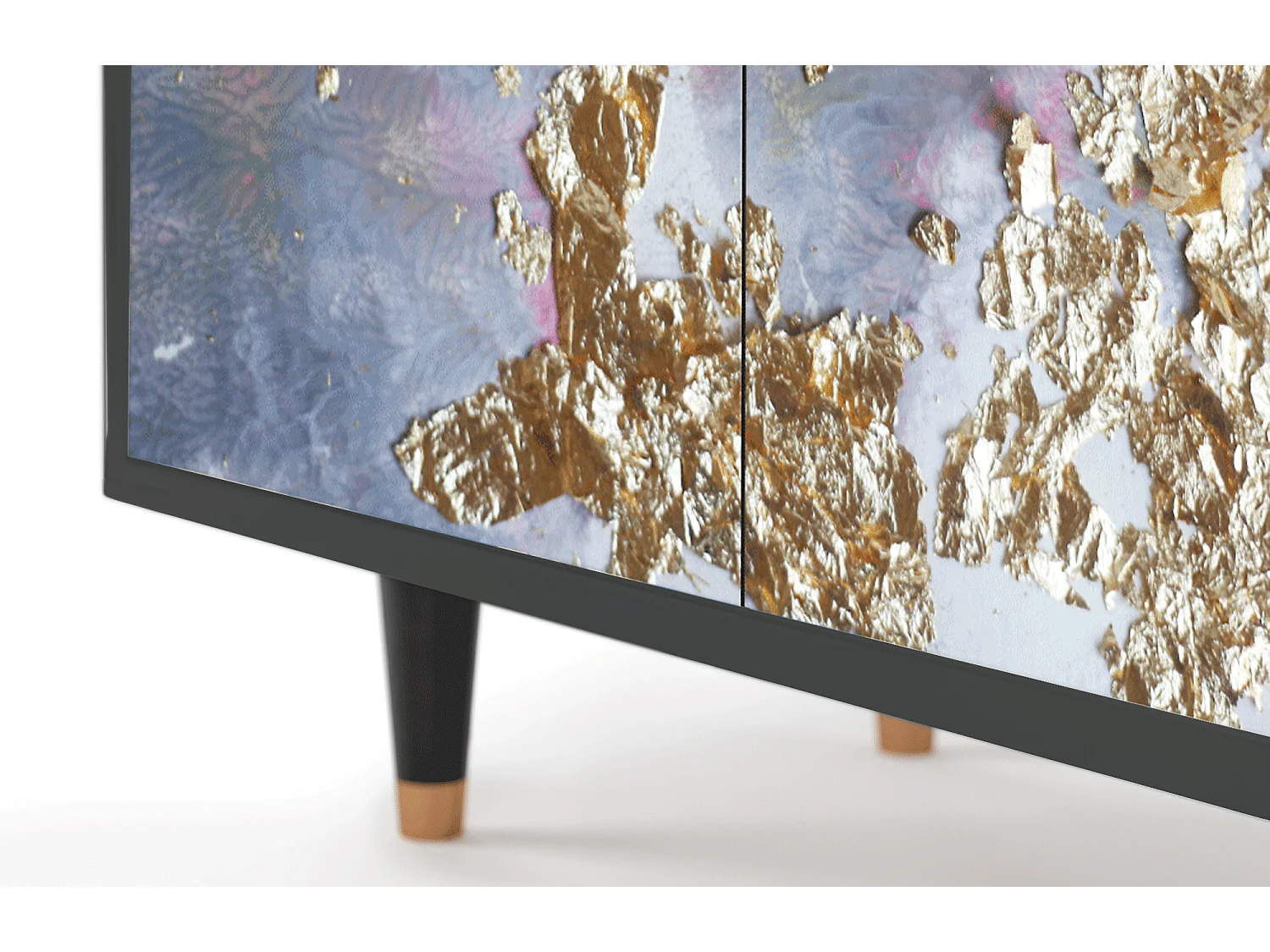 Kredens - 94x96x48 cm - BS3 - Planet Earth, Antracyt