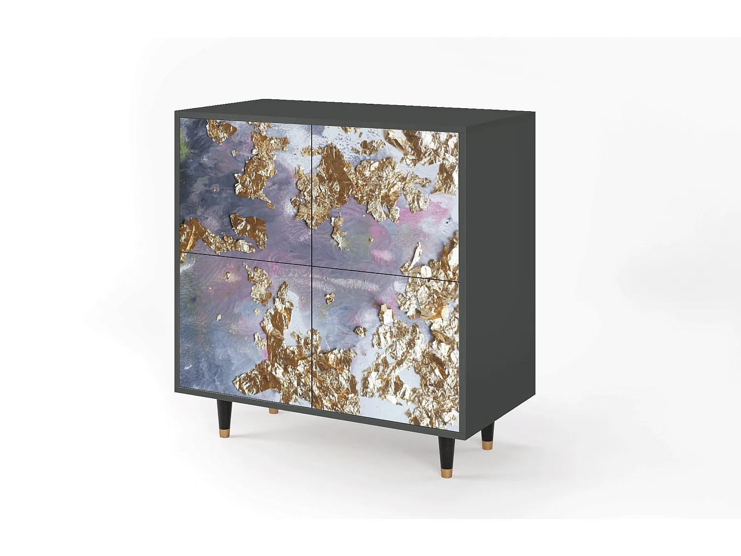 Buffet - 94x96x48 cm - BS3 - Planet Earth, Anthracite