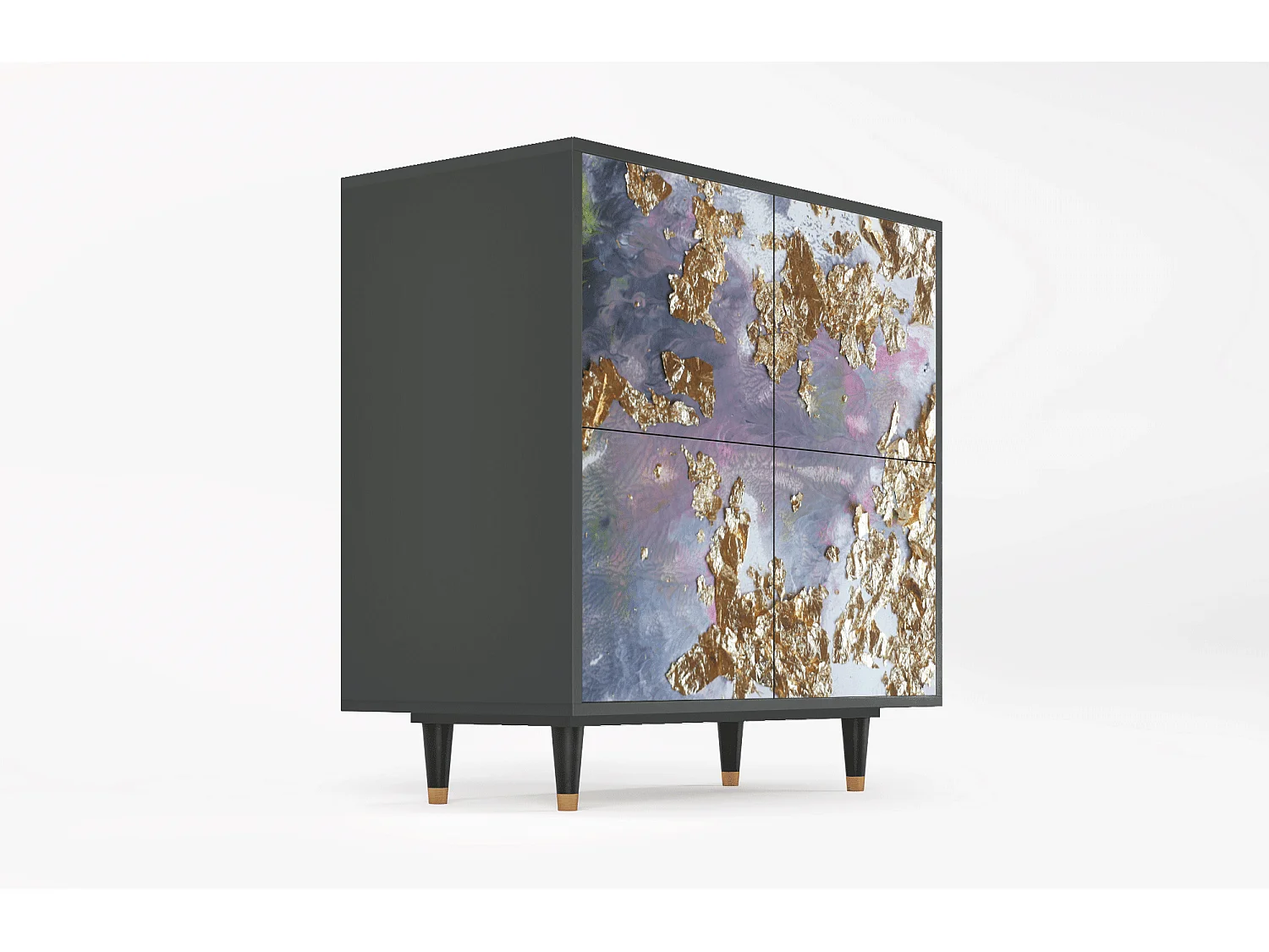 Buffet - 94x96x48 cm - BS3 - Planet Earth, Anthracite