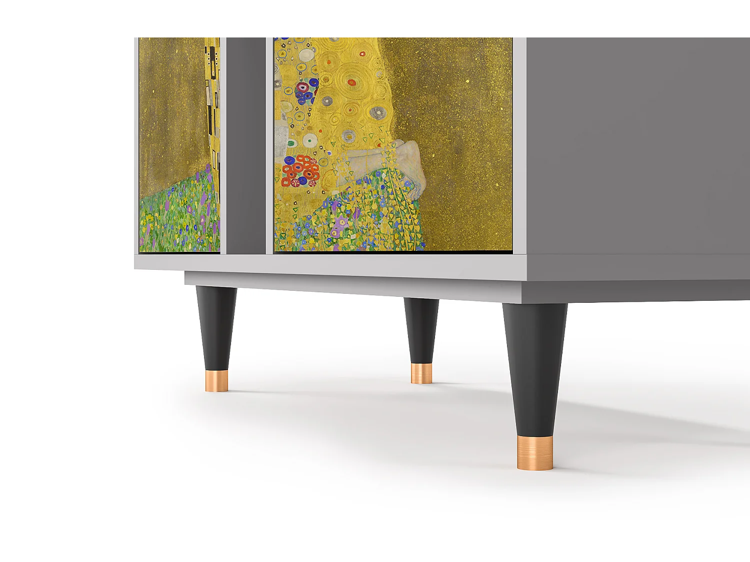 Credenza - 94х96х41 cm - BS5 - The Kiss by Klimt , Grigio