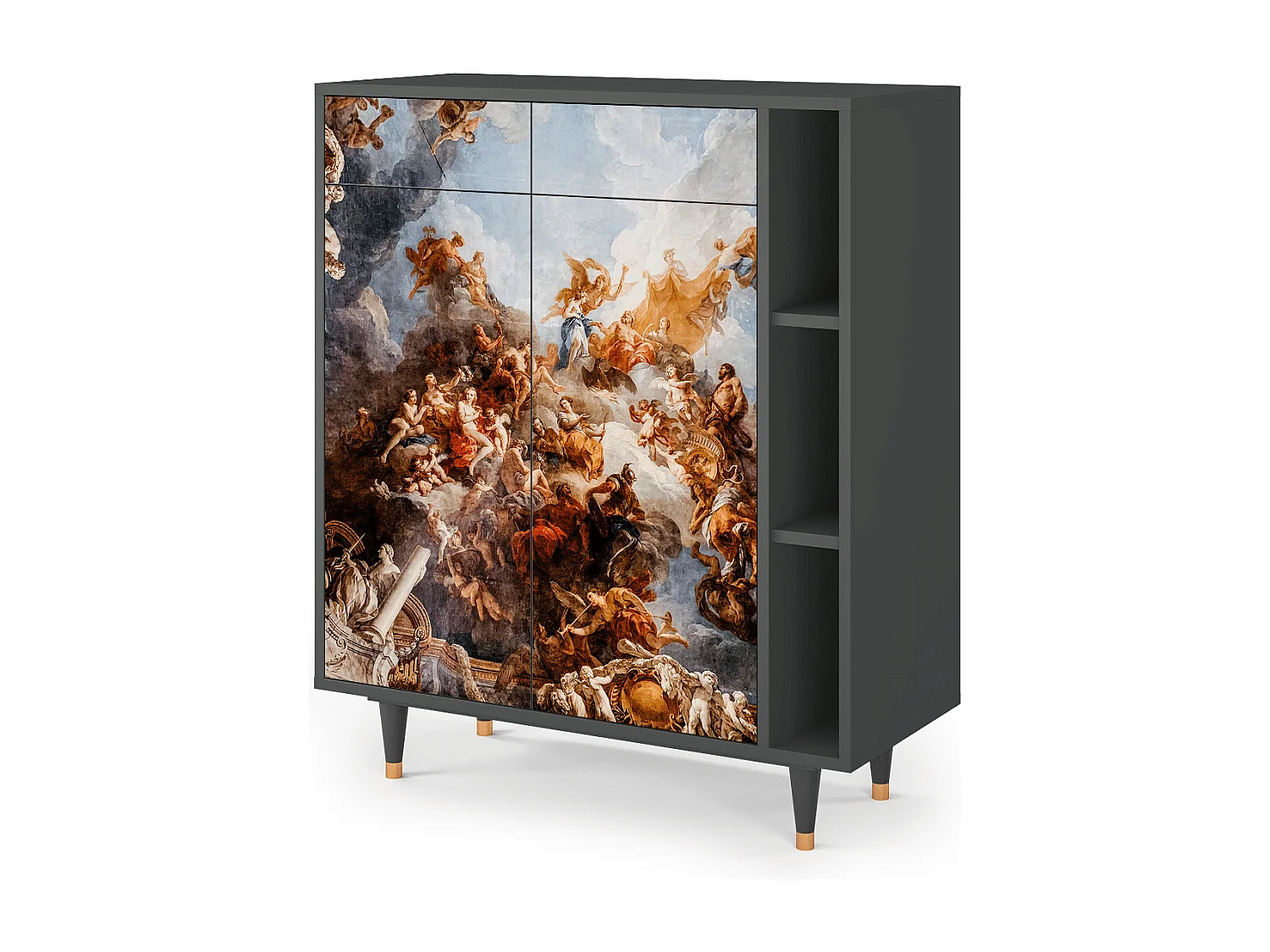 Aparador - 96х110х41 cm - BS6 - Versailles, Antracita