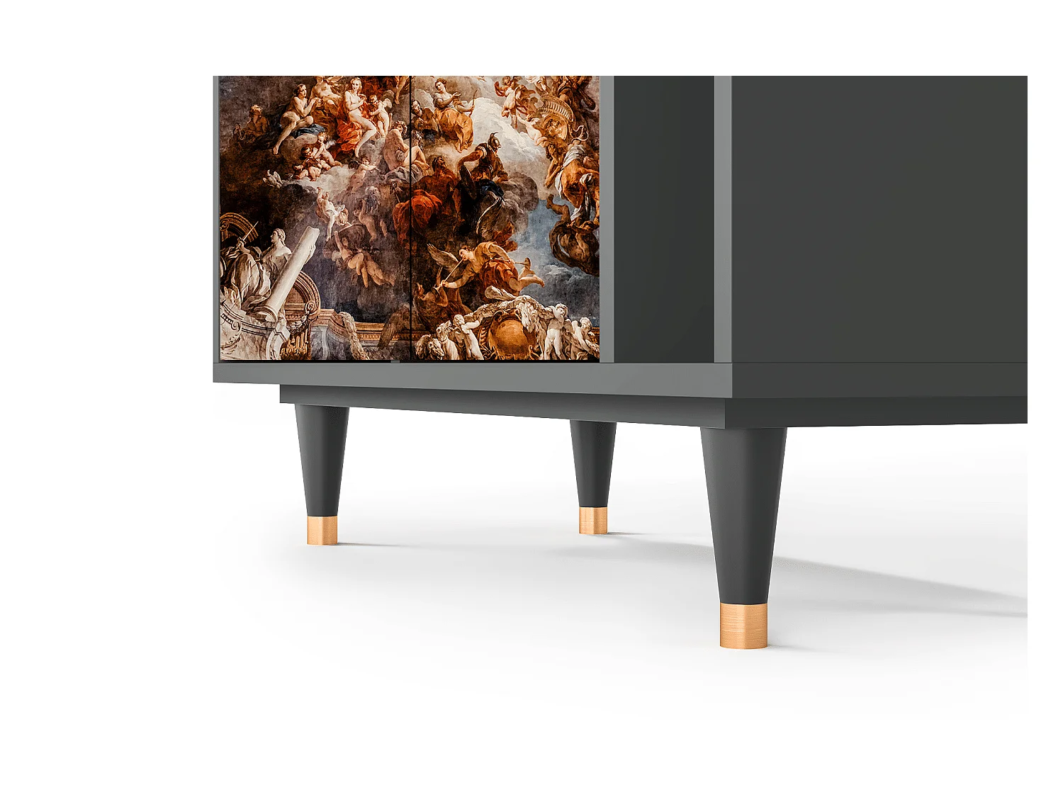 Sideboard - 96х110х41 cm - BS6 - Versailles, Anthrazit