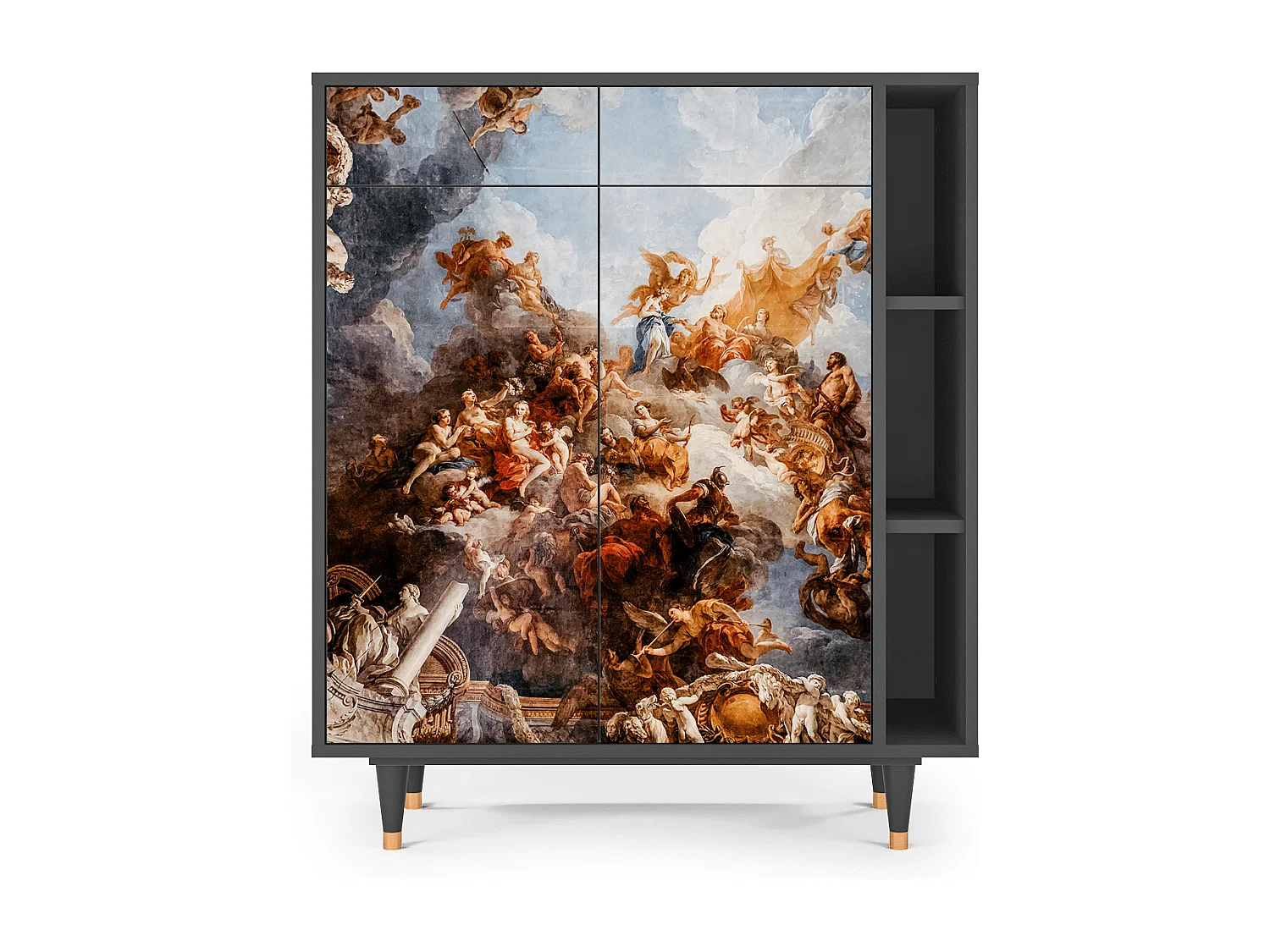 Aparador - 96х110х41 cm - BS6 - Versailles, Antracite