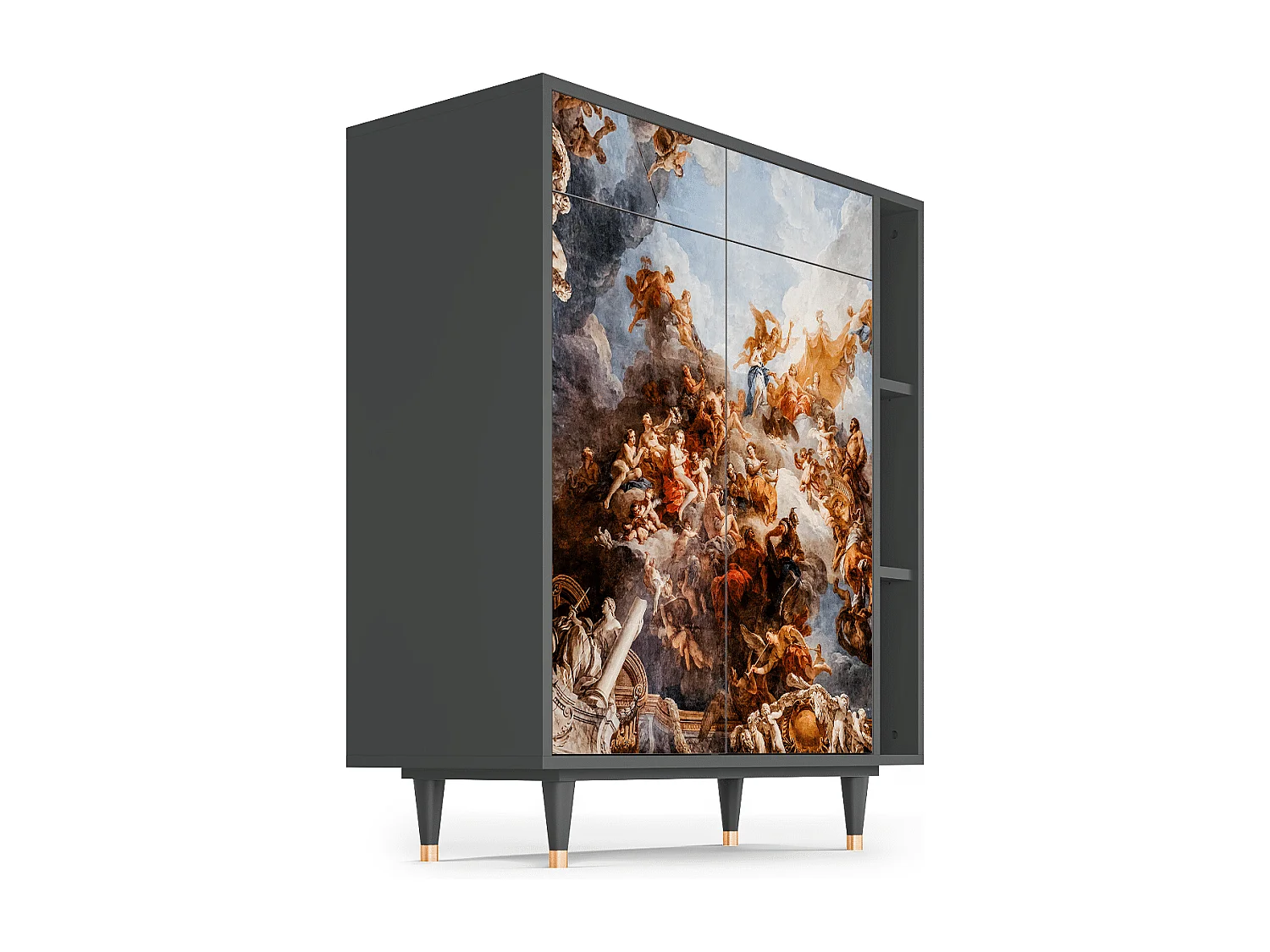 Aparador - 96х110х41 cm - BS6 - Versailles, Antracite