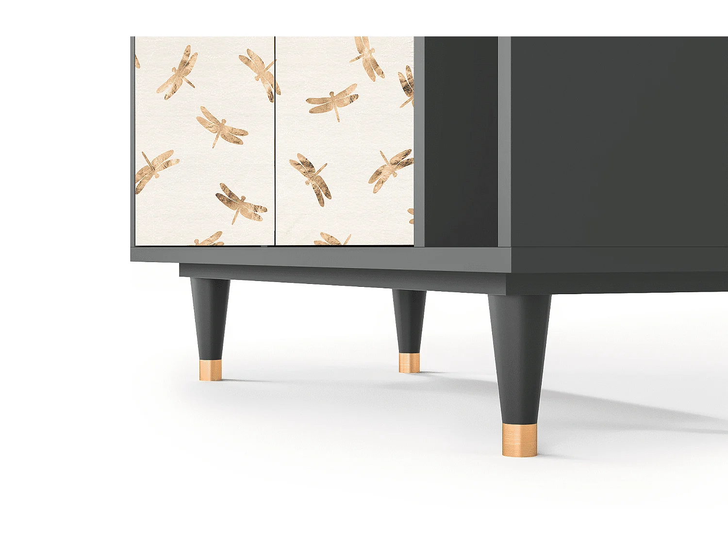 Aparador - 96х110х41 cm - BS6 - Nude Dragonflies, Antracita