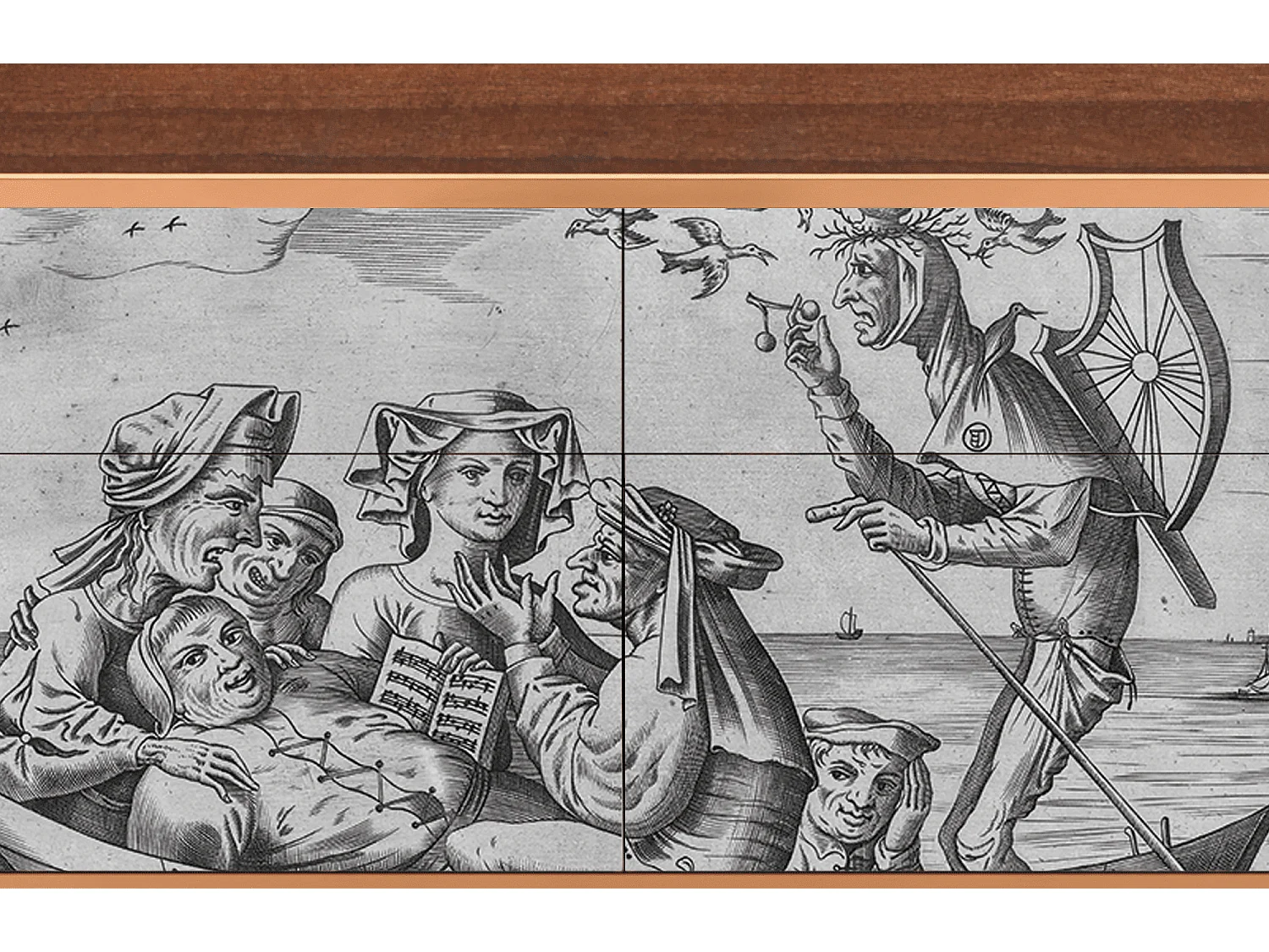 Aparador - 115x85x48 cm - BS4 - Blau Schuyte, Nogueira