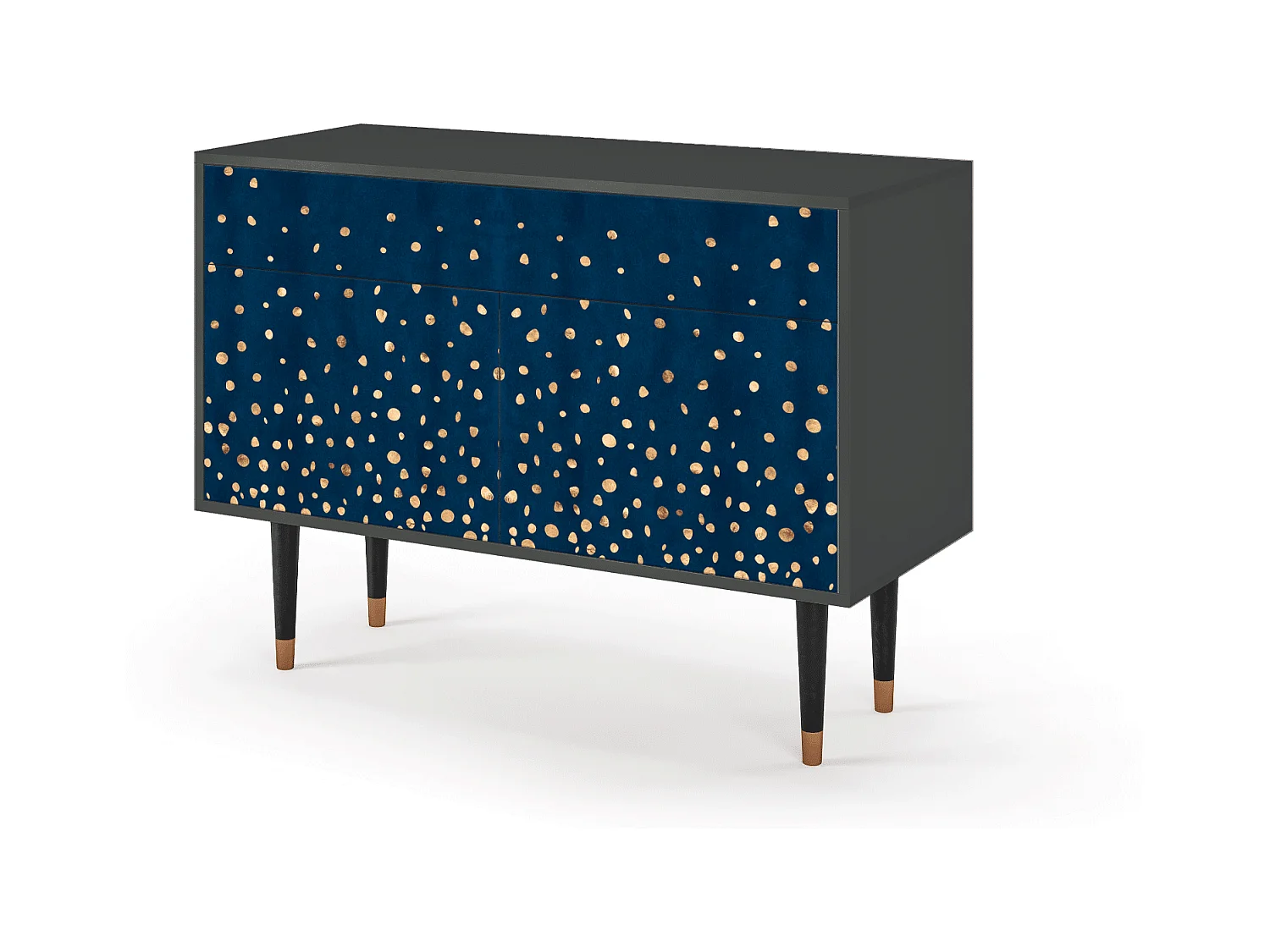 Sideboard - 115x85x48 cm - BS4 - Night Skies, Anthrazit