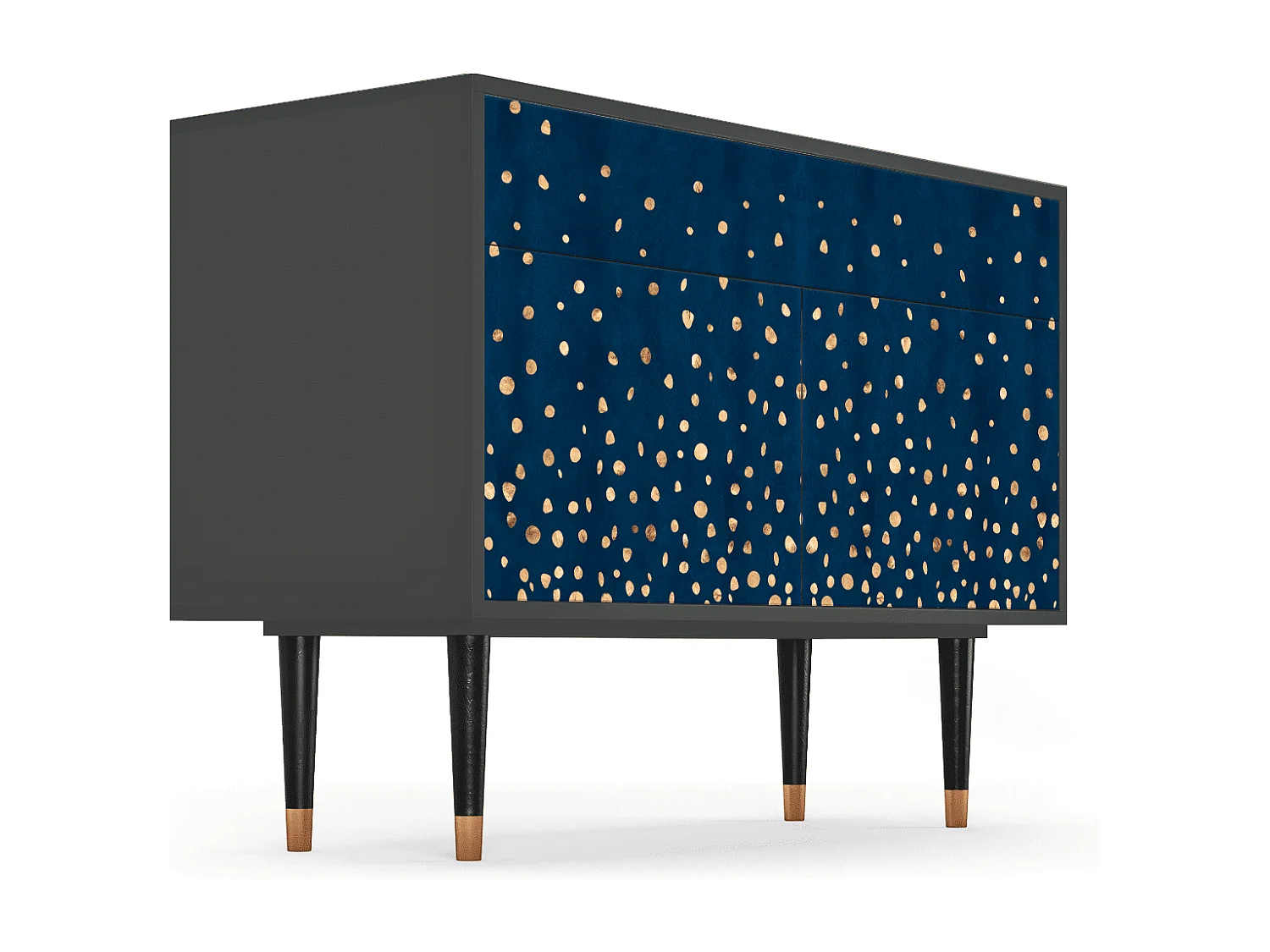 Sideboard - 115x85x48 cm - BS4 - Night Skies, Anthrazit