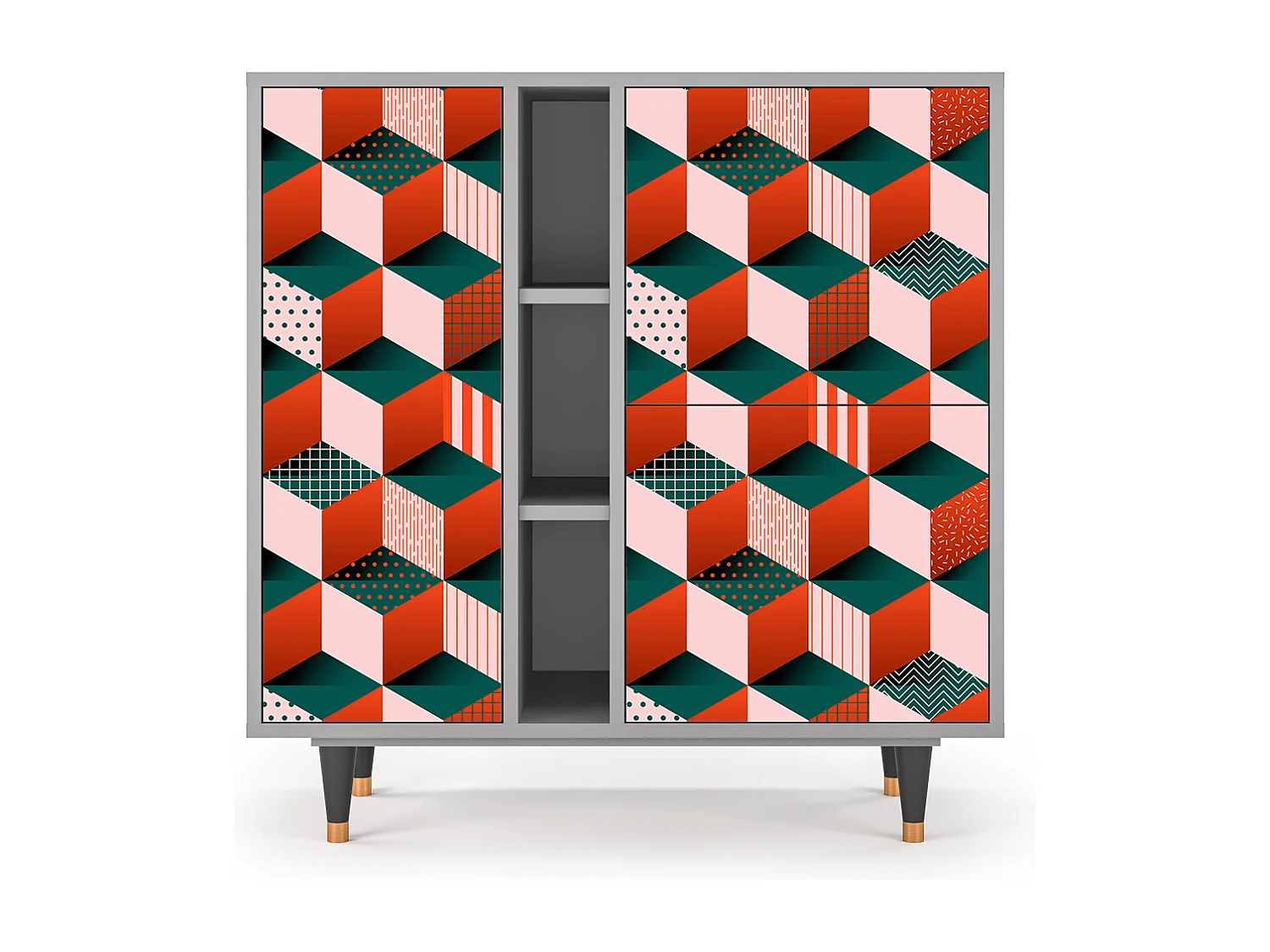 Buffet - 94х96х41 cm - BS5 - Pepsi-Cola, Gris