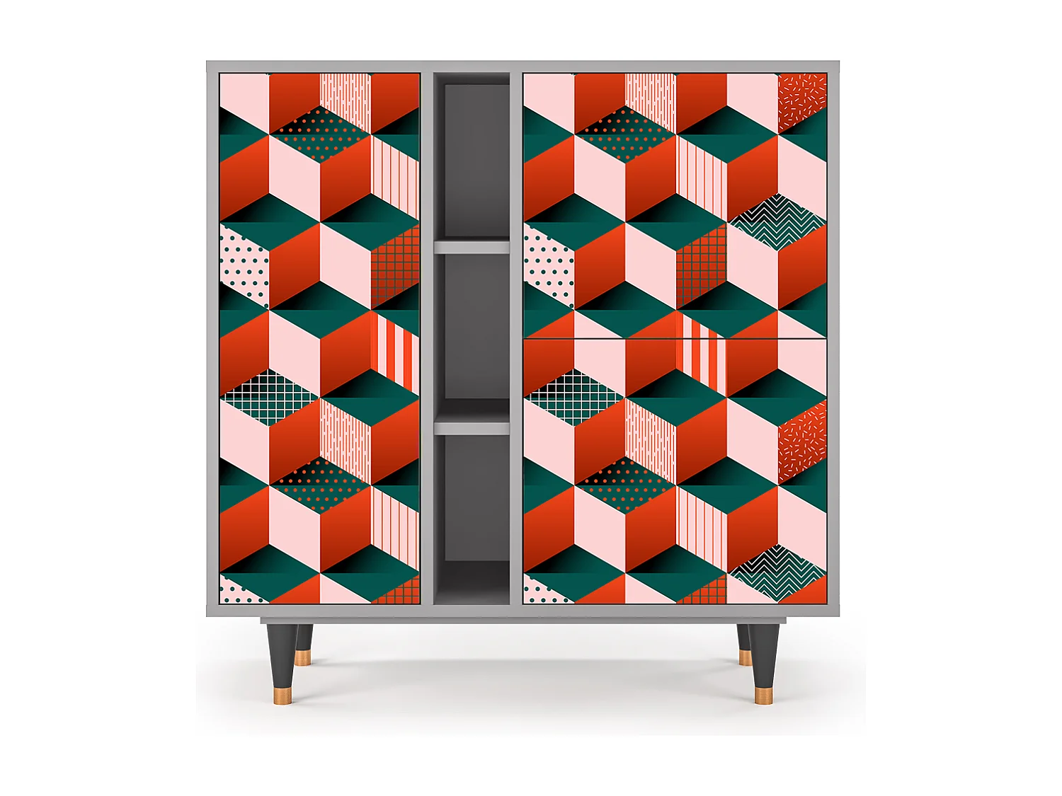 Buffet - 94х96х41 cm - BS5 - Pepsi-Cola, Gris