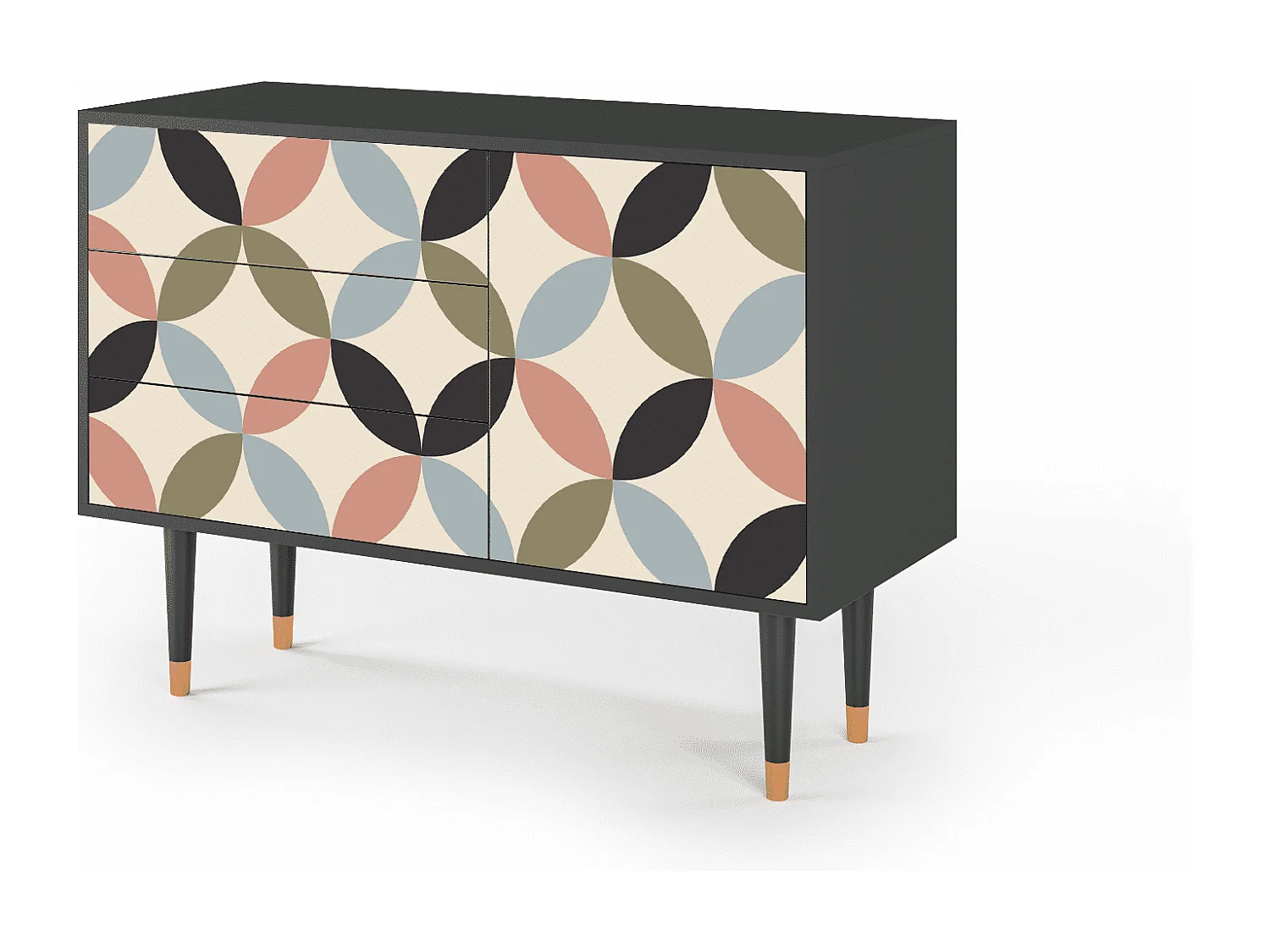 Buffet - 115х84х41 cm - S3 - Butterfly Effect, Anthracite