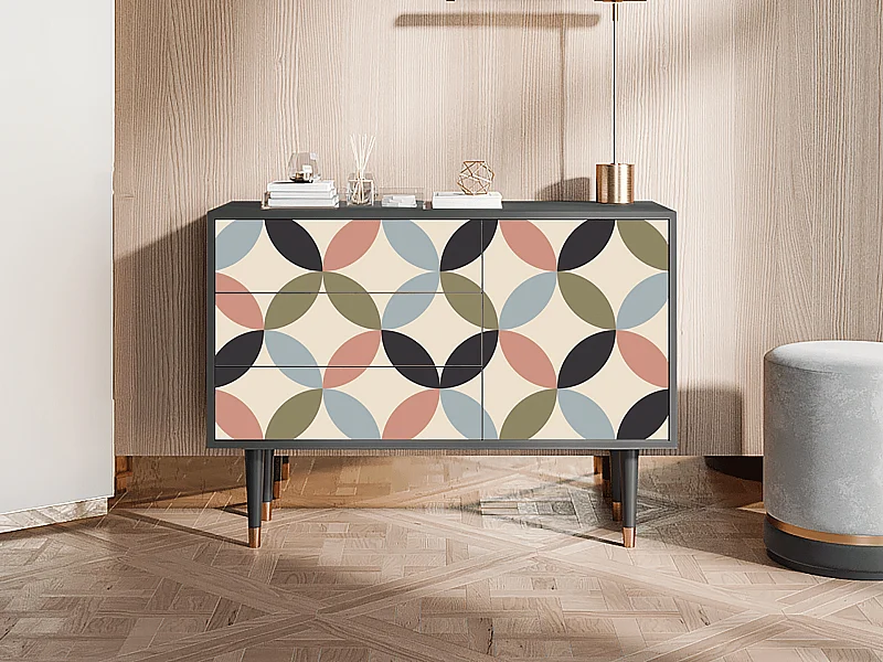 Buffet - 115х84х41 cm - S3 - Butterfly Effect, Anthracite