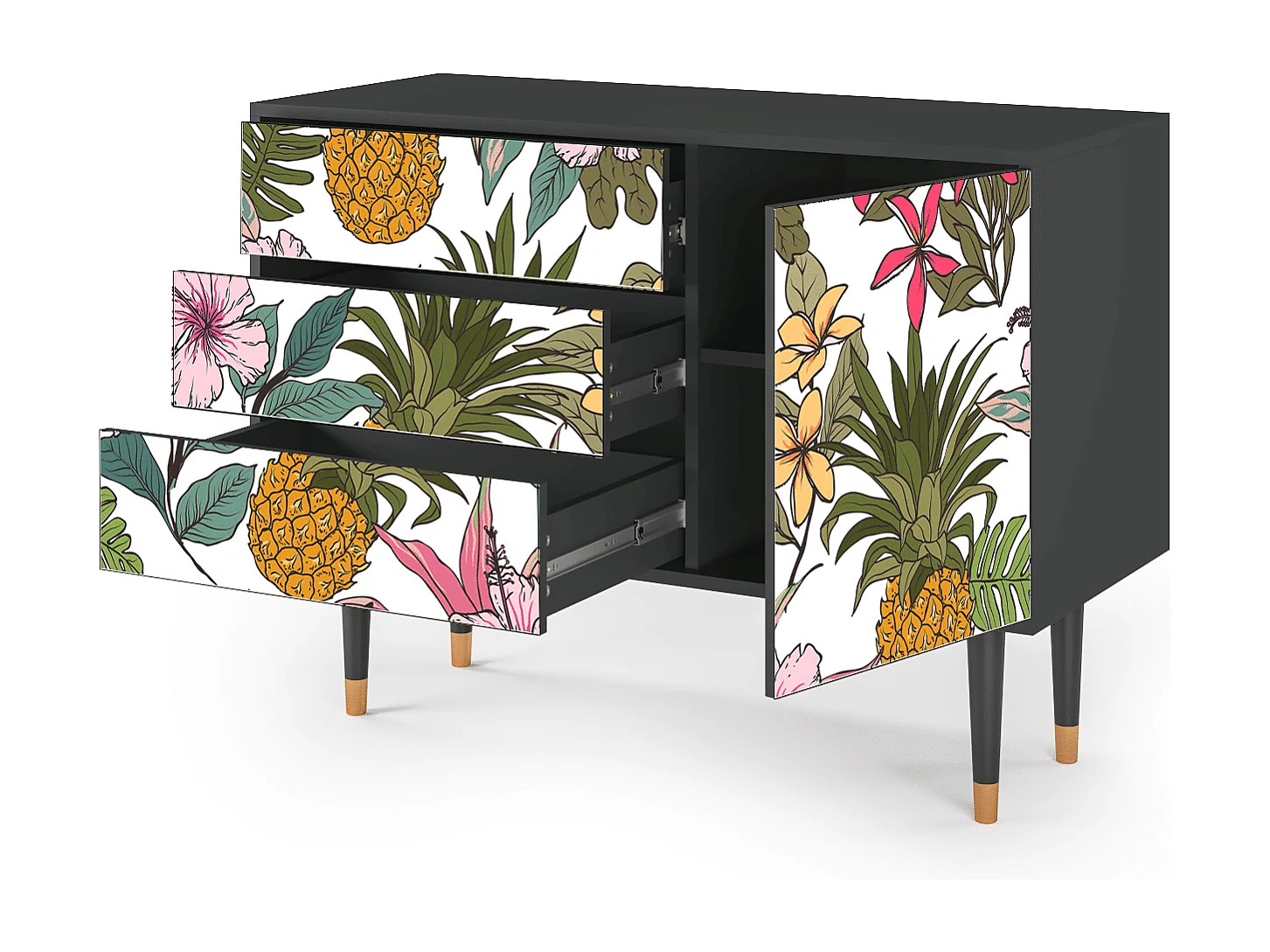Buffet - 115х84х41 cm - S3 - Estival Fruit, Anthracite